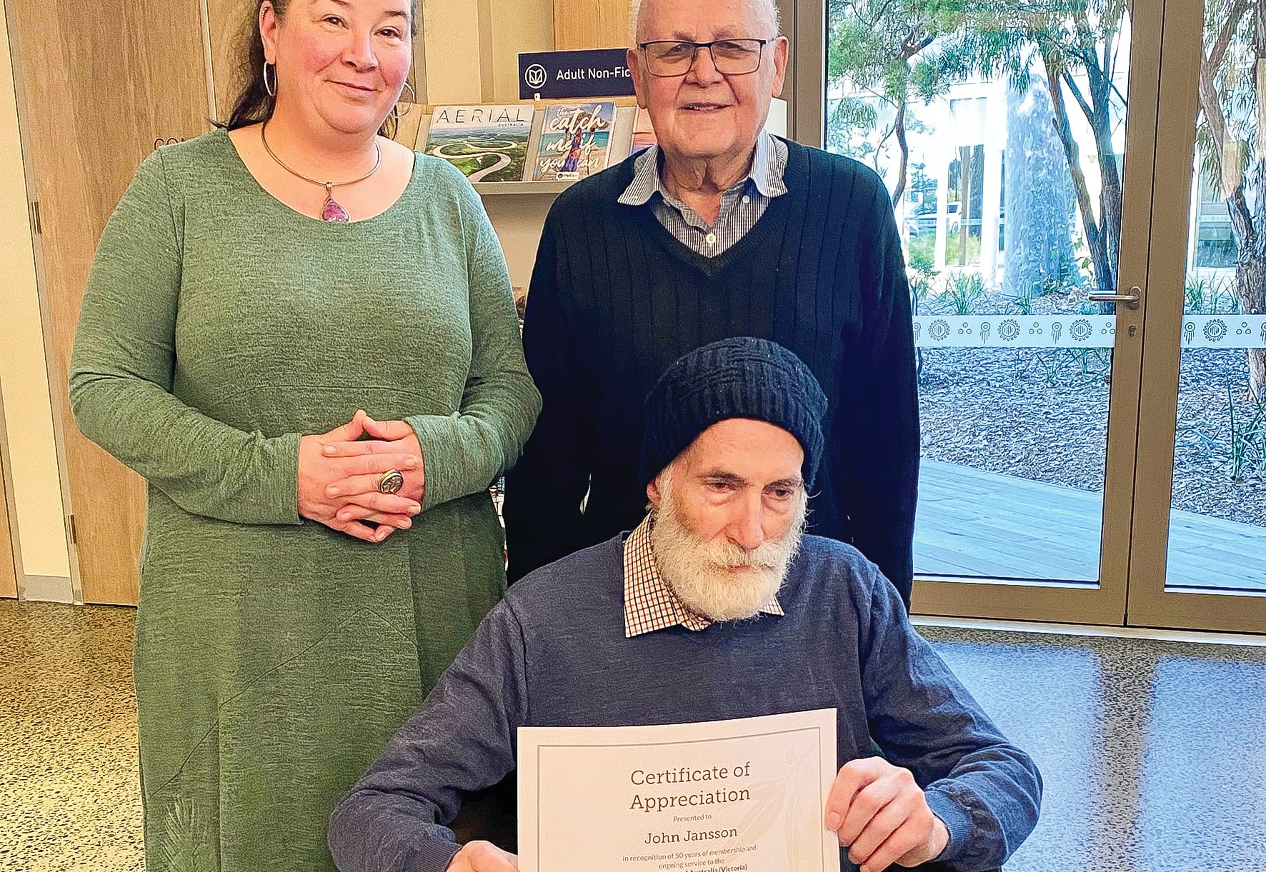 Tribute to historian John Jansson