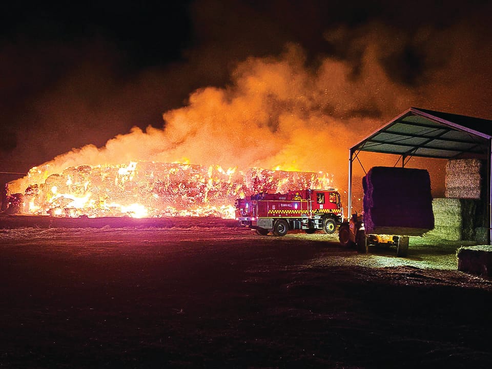 An early start to hay season prompts caution