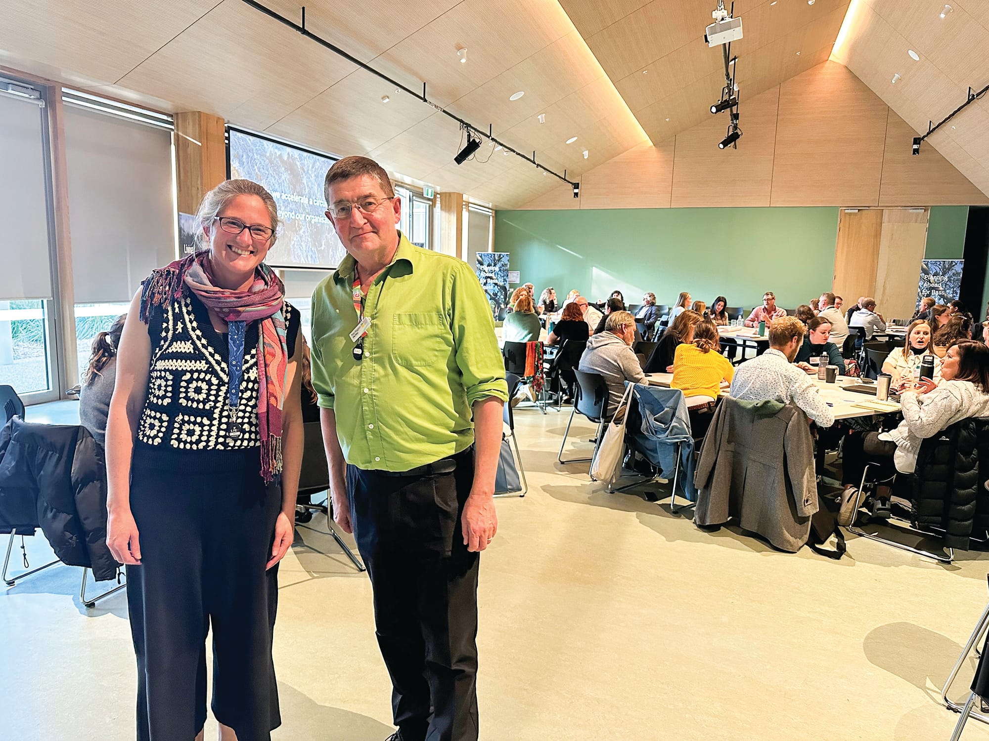 It's easy being green: summit