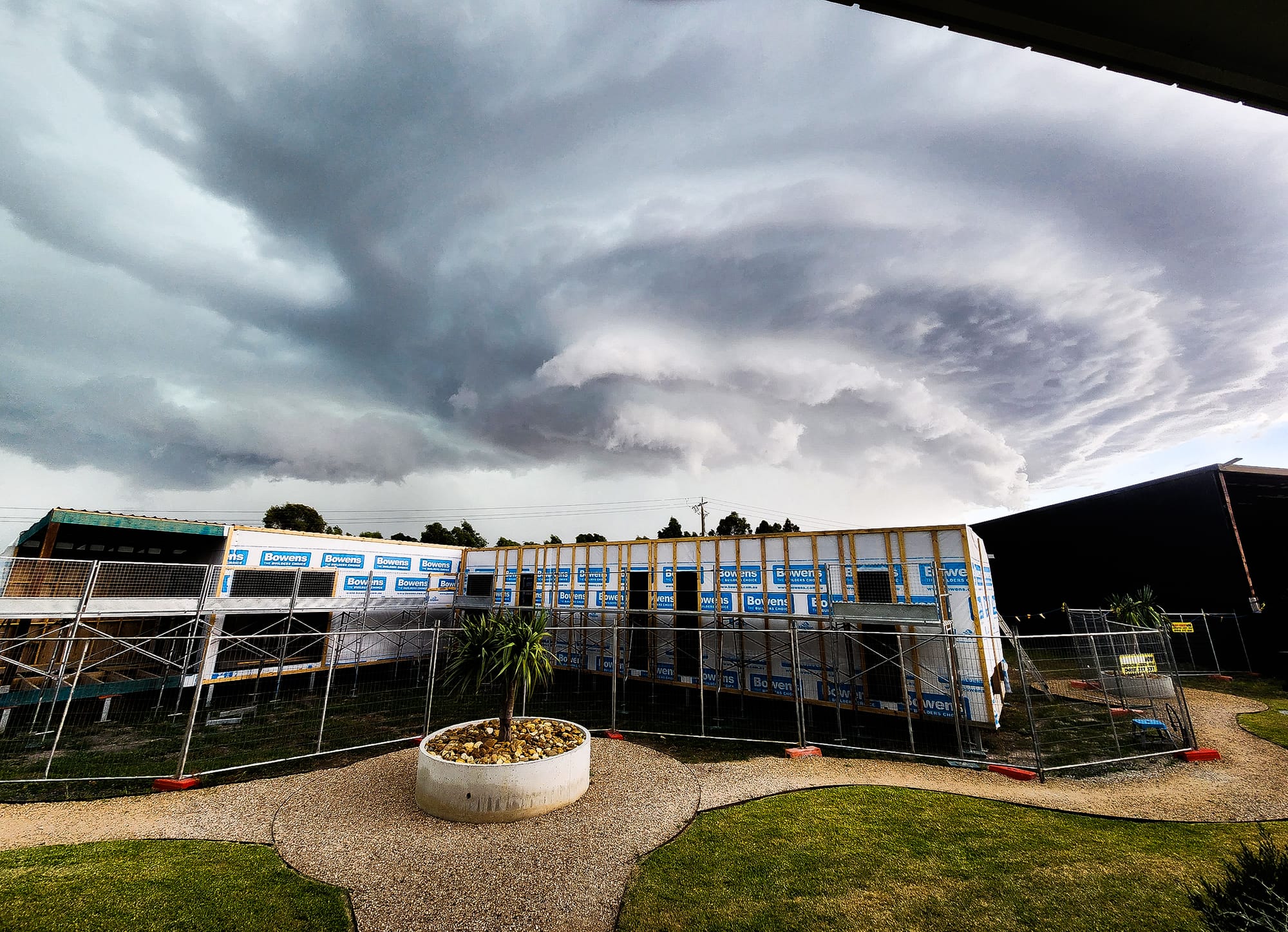 Storm rips through the Waterline