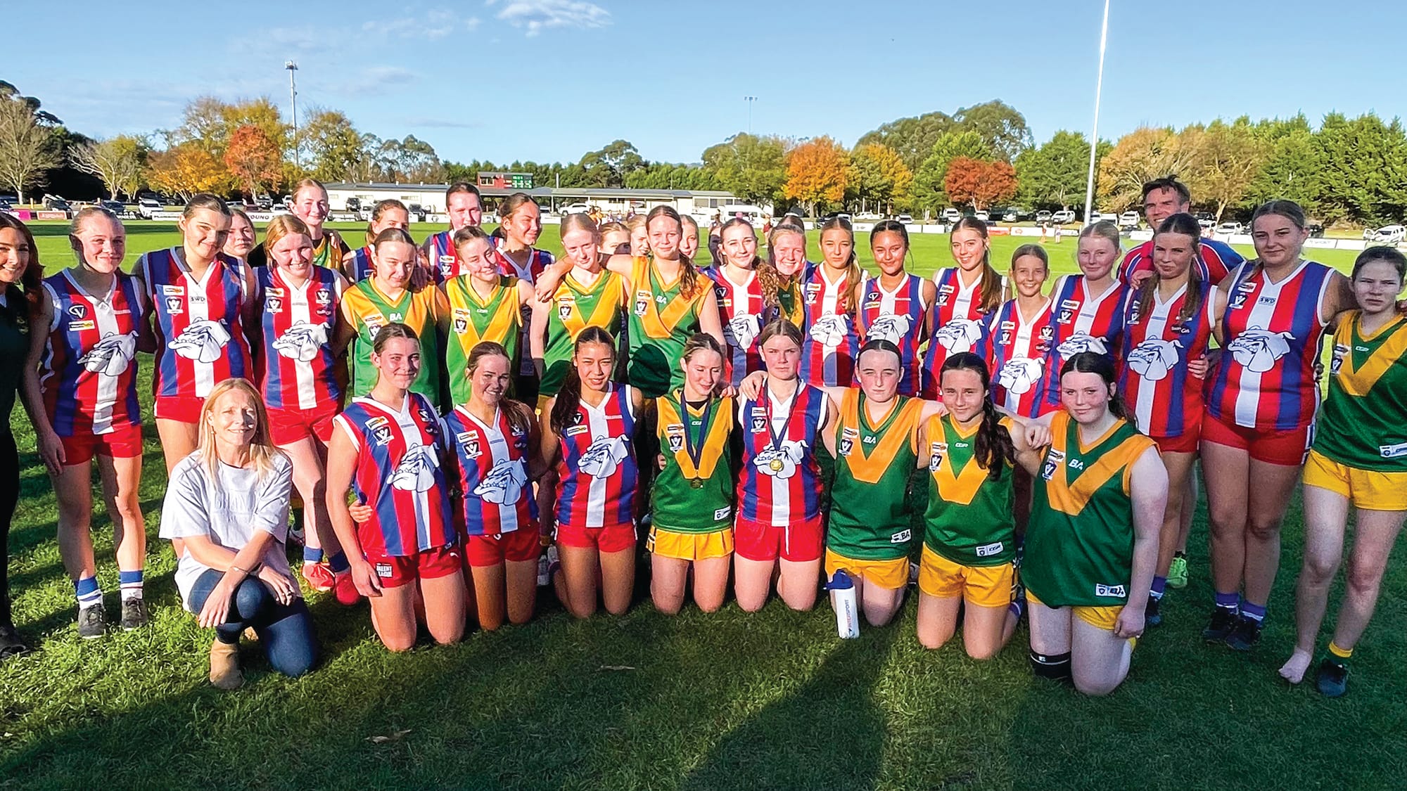 Lily Bow's 50th Game at the AFL Gather Round