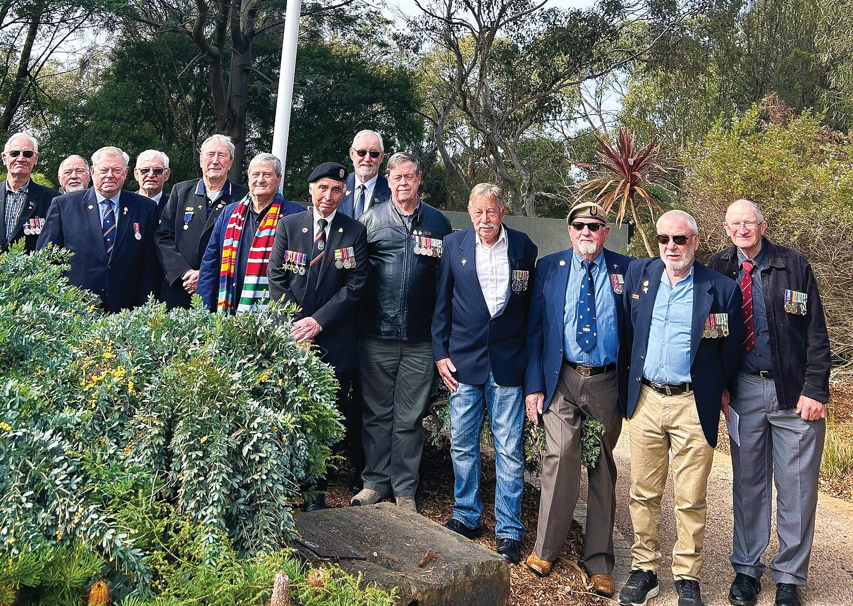 Vietnam Veterans Day service