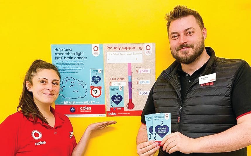 Cowes Coles a top fundraiser