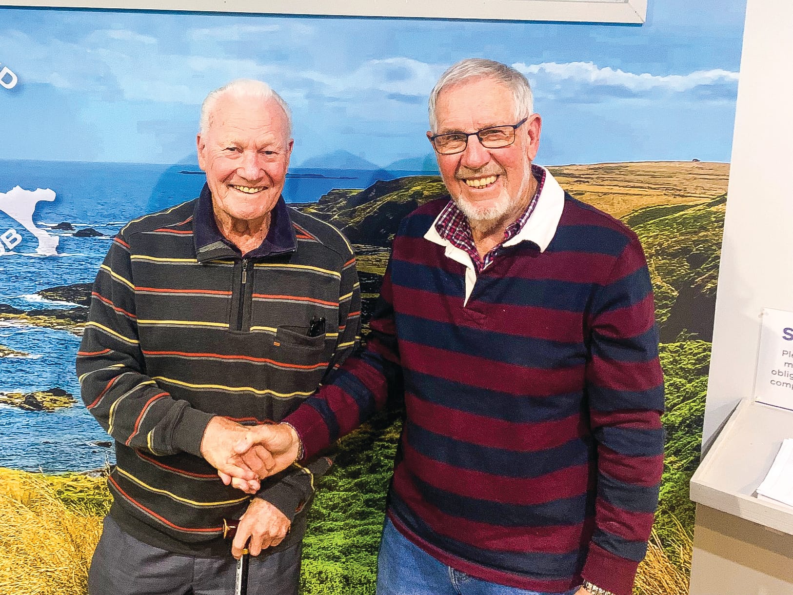 Three new life members for bowls club