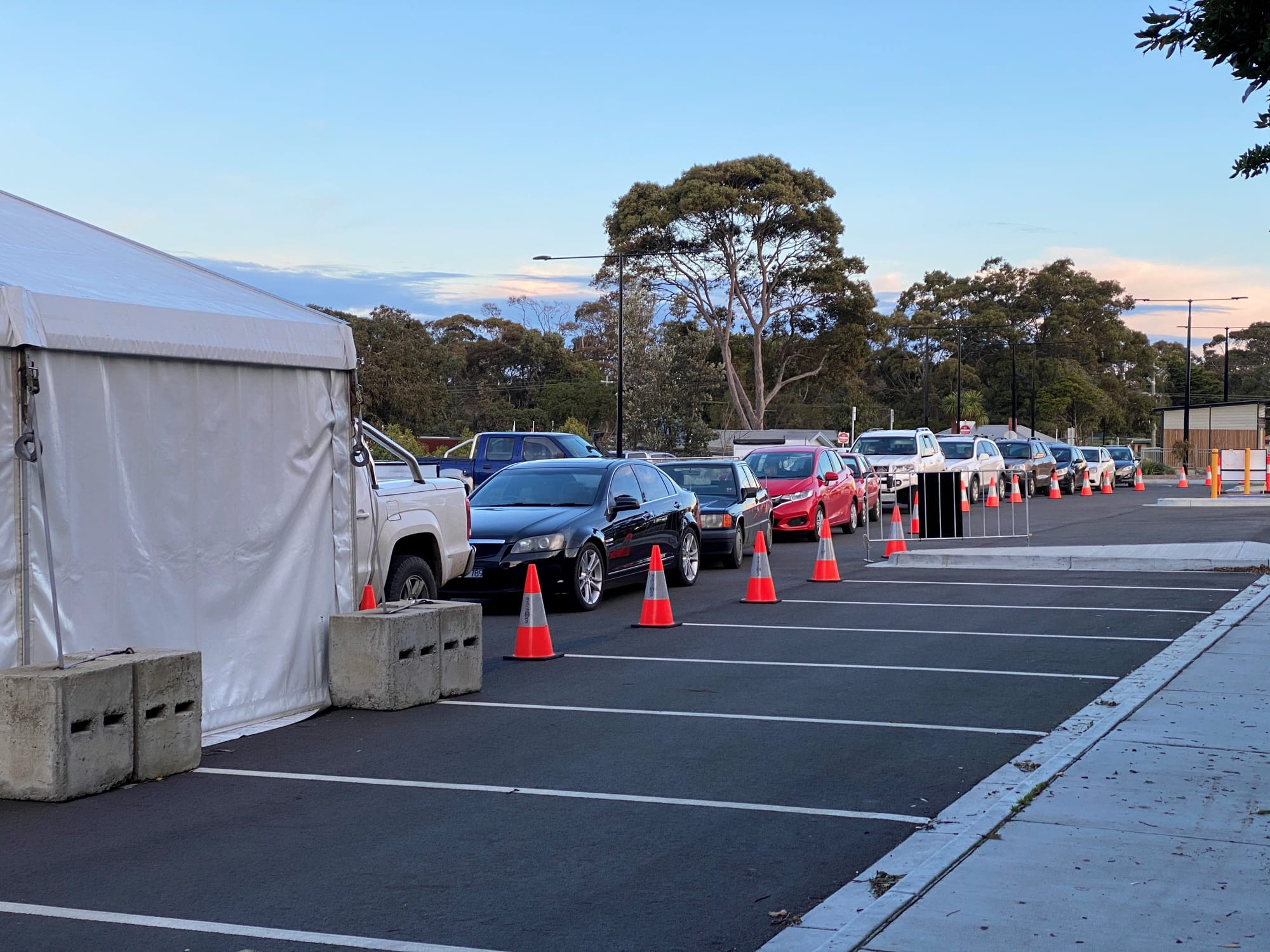 Extended testing times and new San Remo drive through