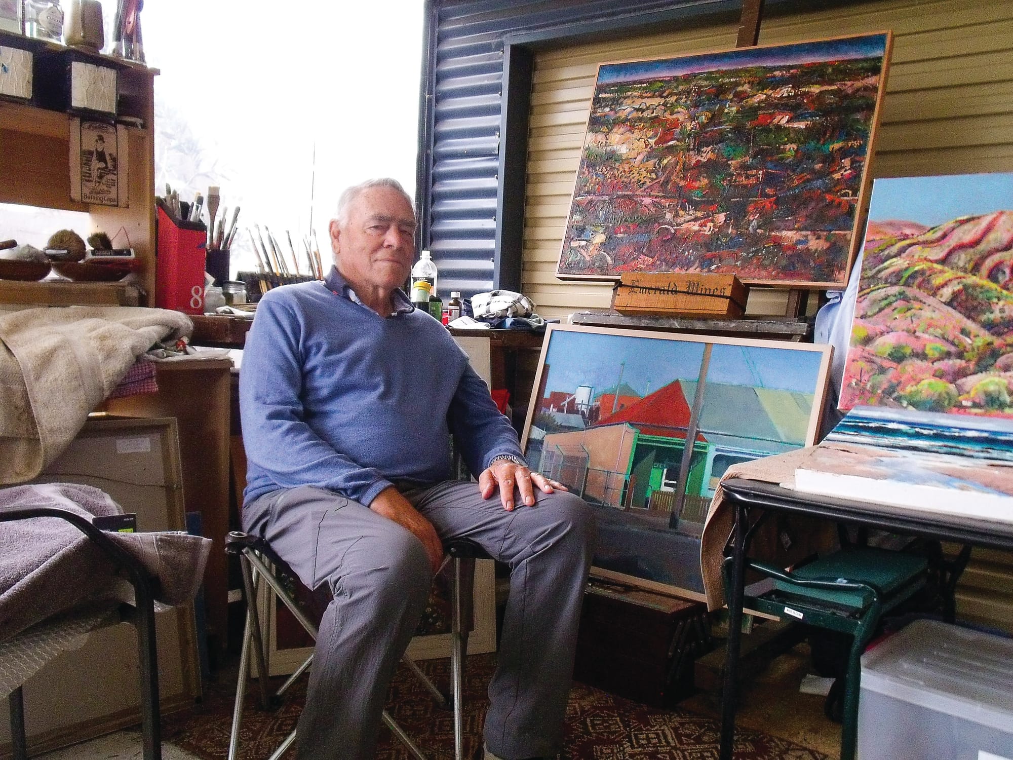 John Adam on display