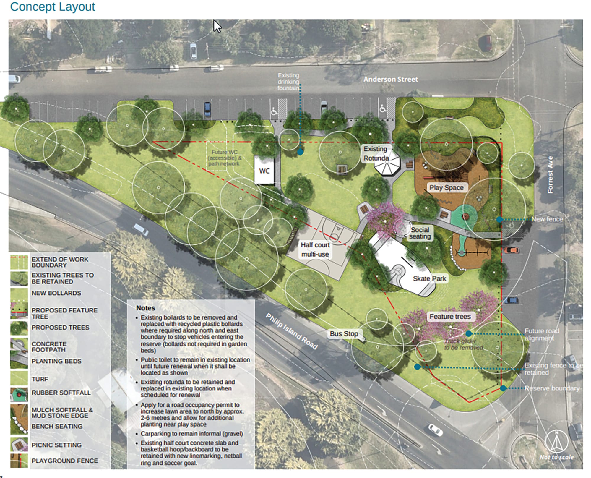 Compromise on Newhaven skate park