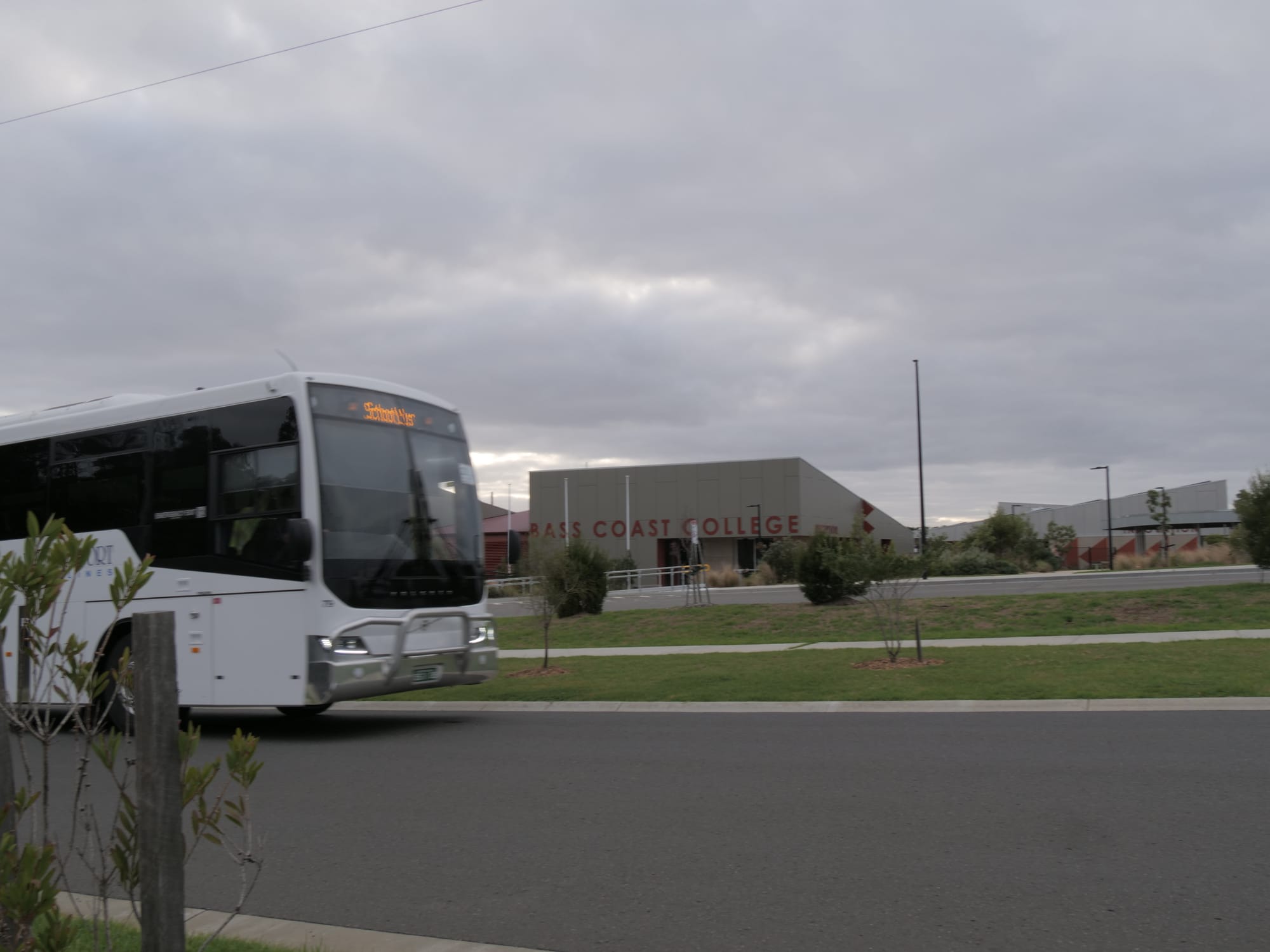 Kids missing the bus