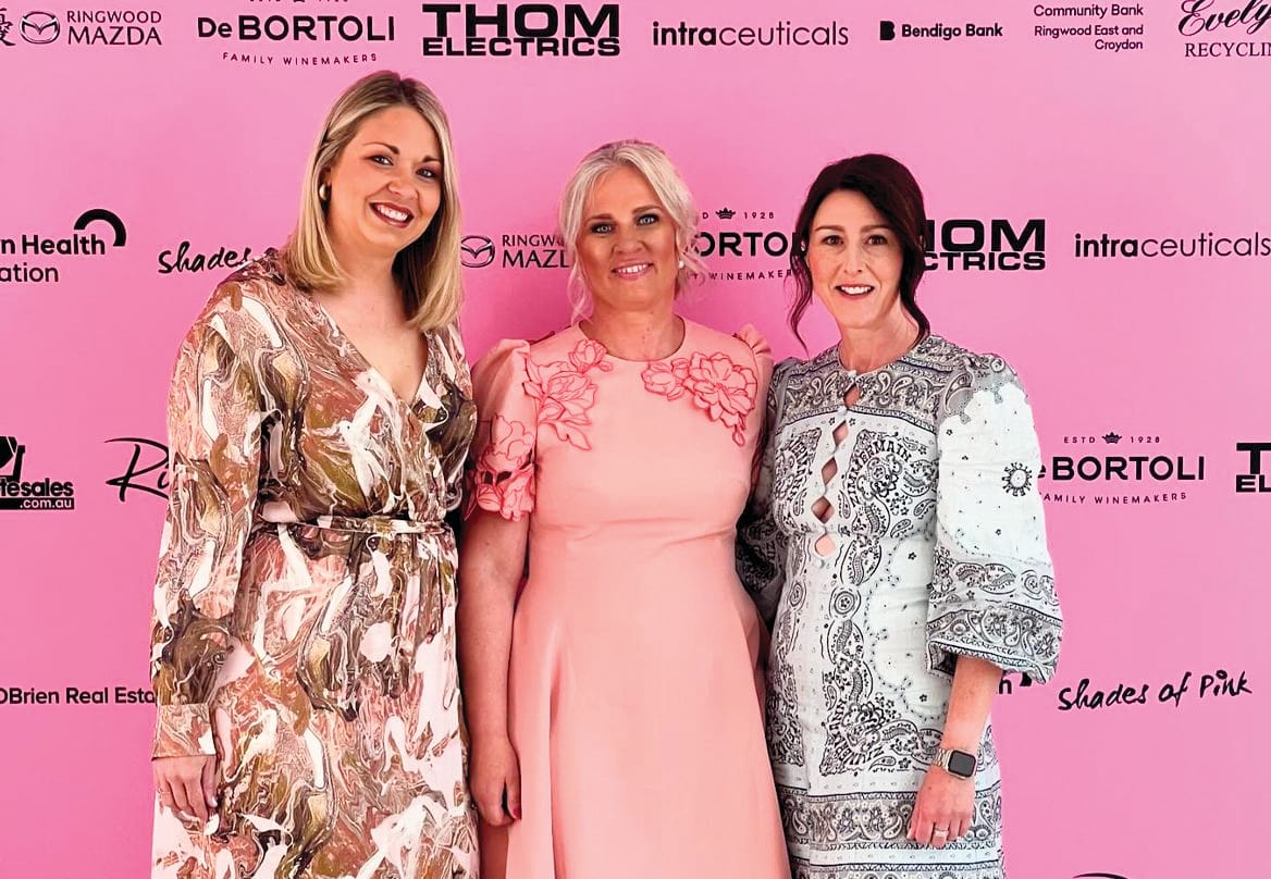 Sarah sees Shades of Pink