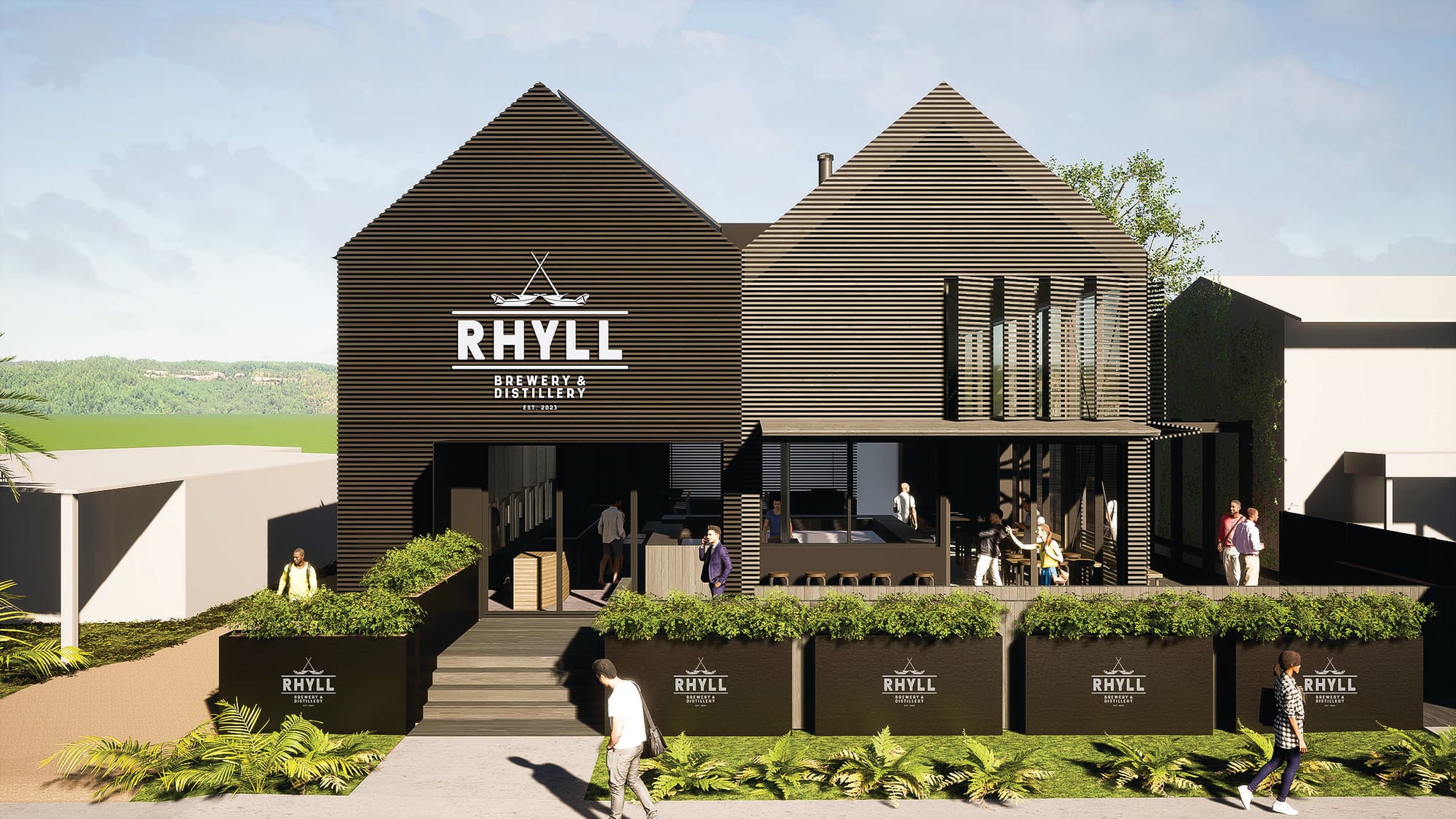 New brewery and distillery planned for Rhyll