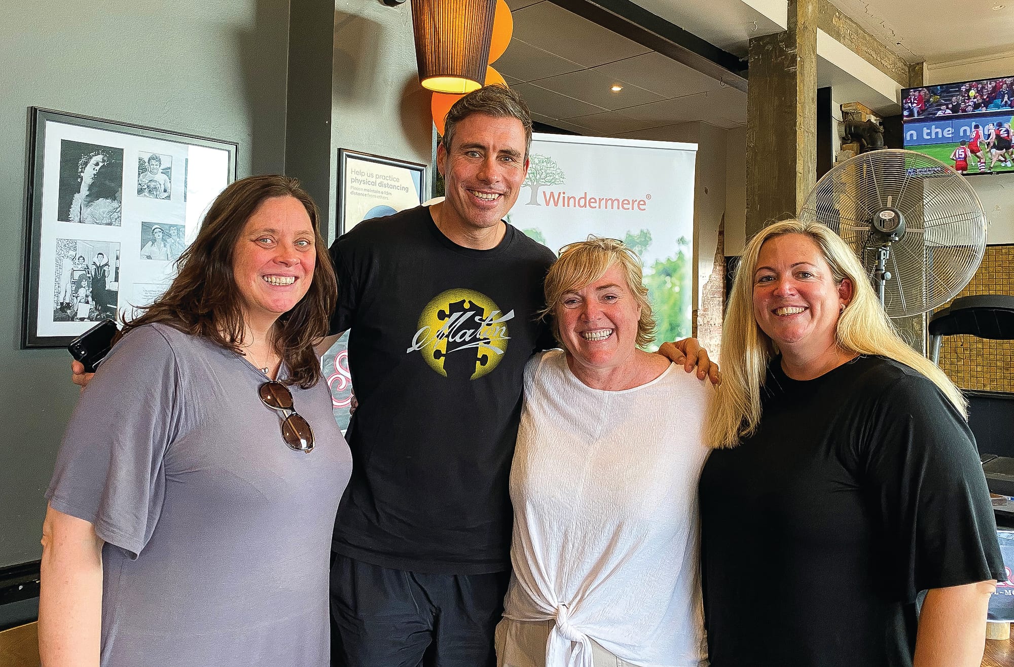 Terrific treadmill challenge raises over $4000