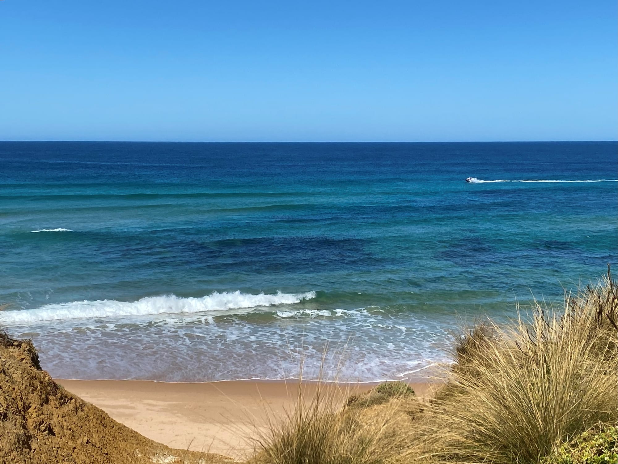 Head for a patrolled beach