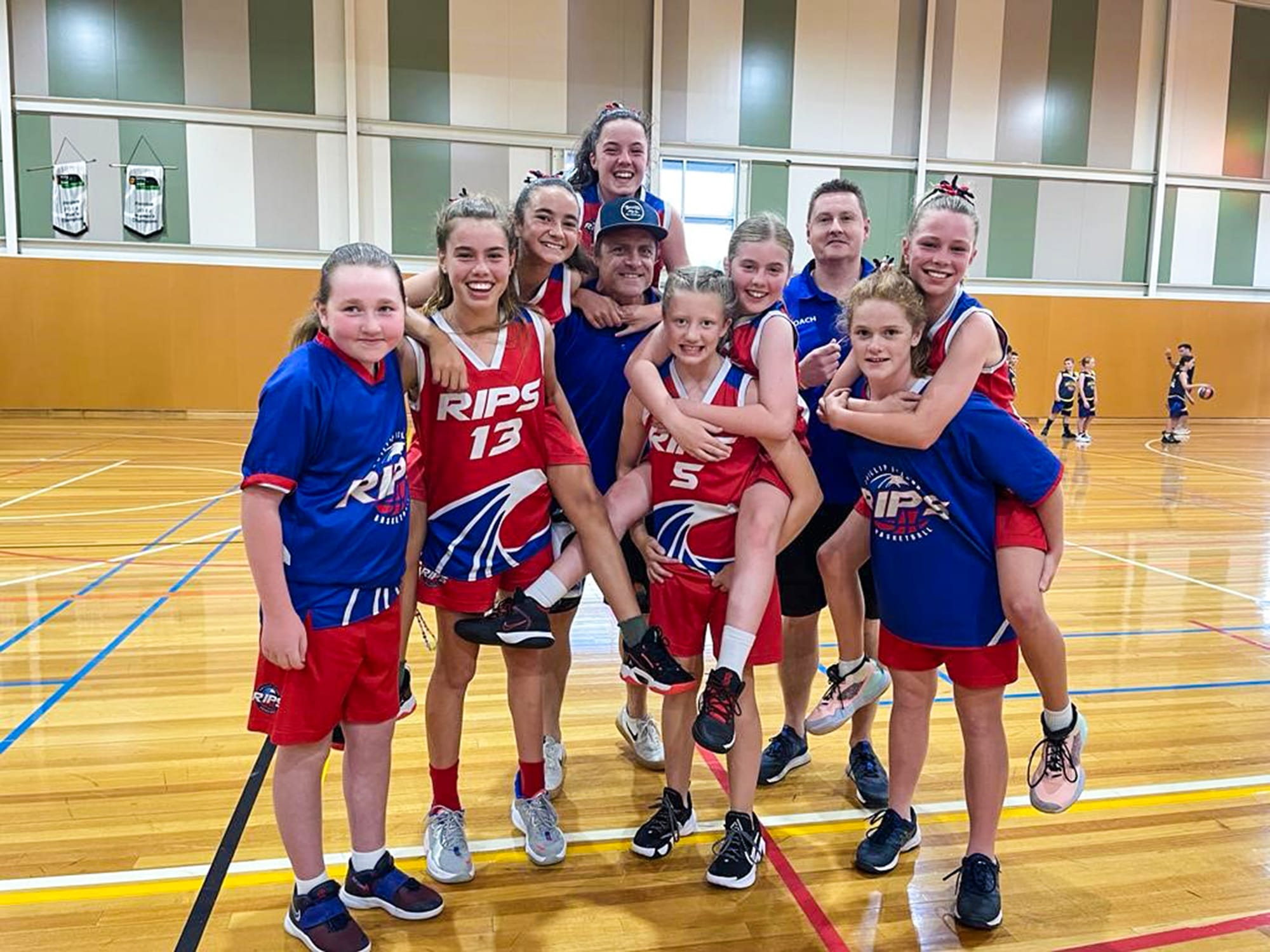 U14 Girls RIPS runners up- Traralgon basketball Tournament