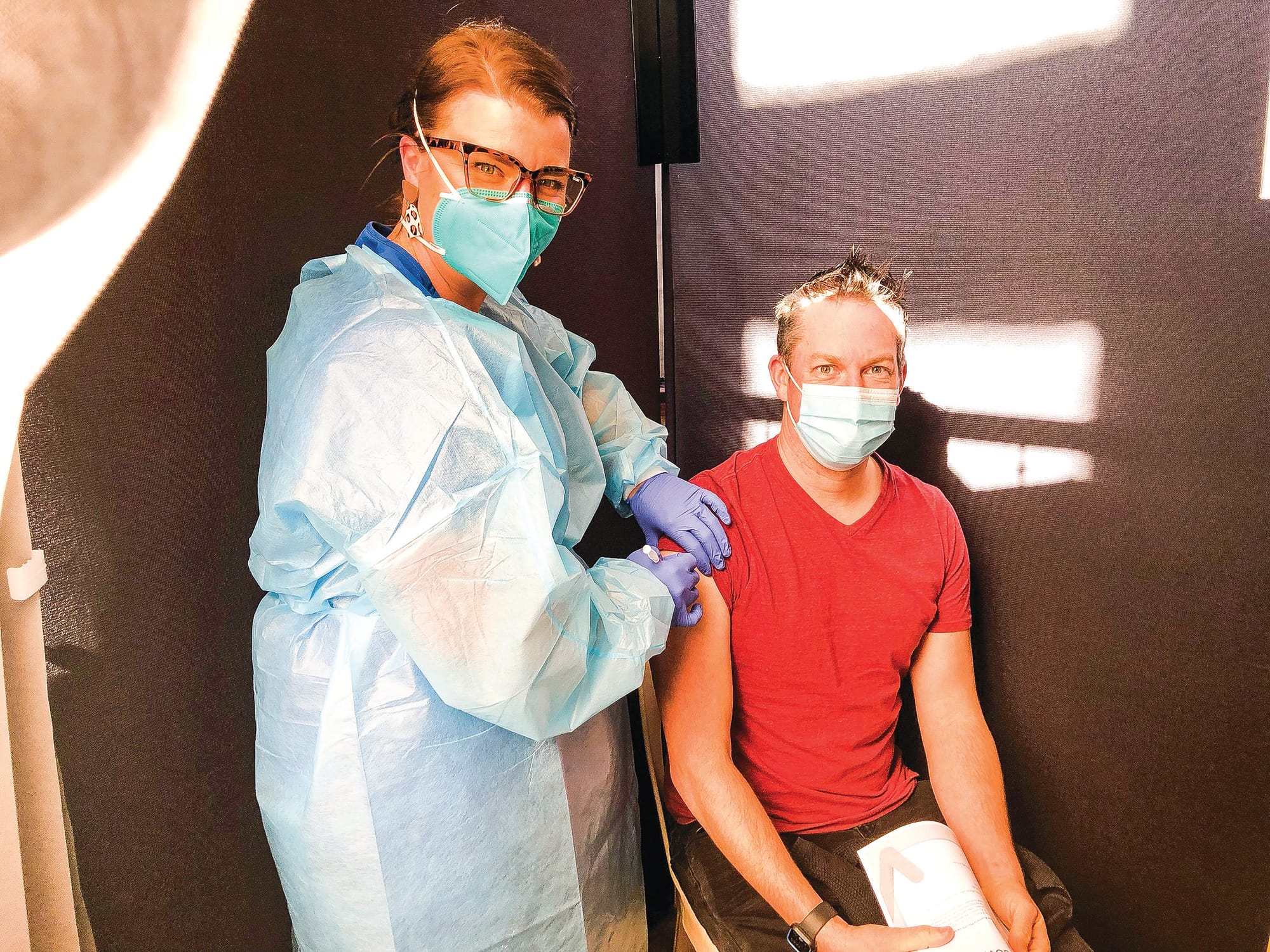 Local vaccination numbers climb