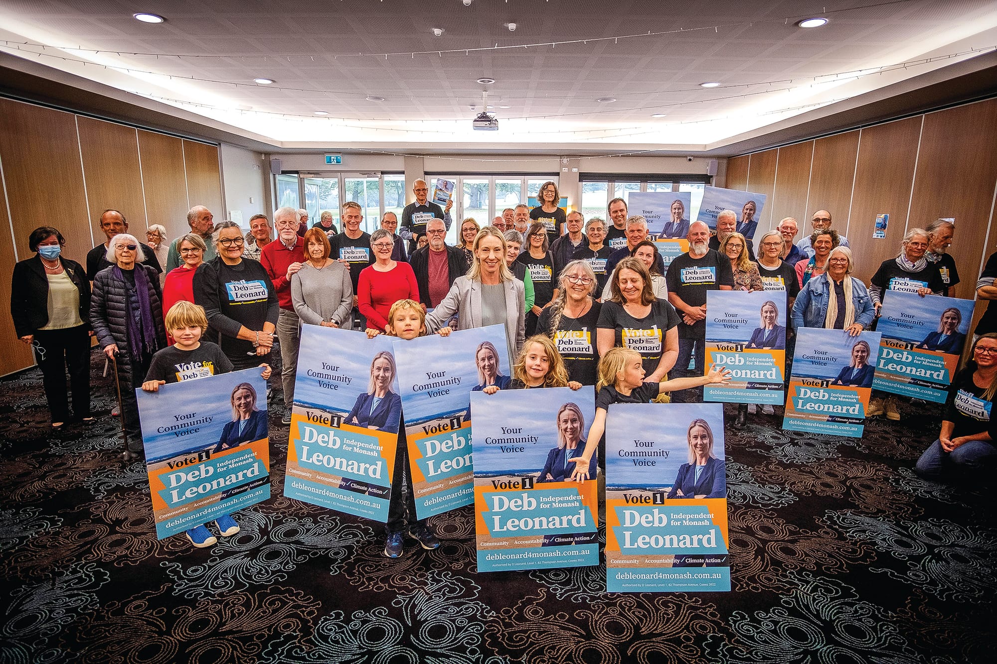Leonard launches campaign for Monash
