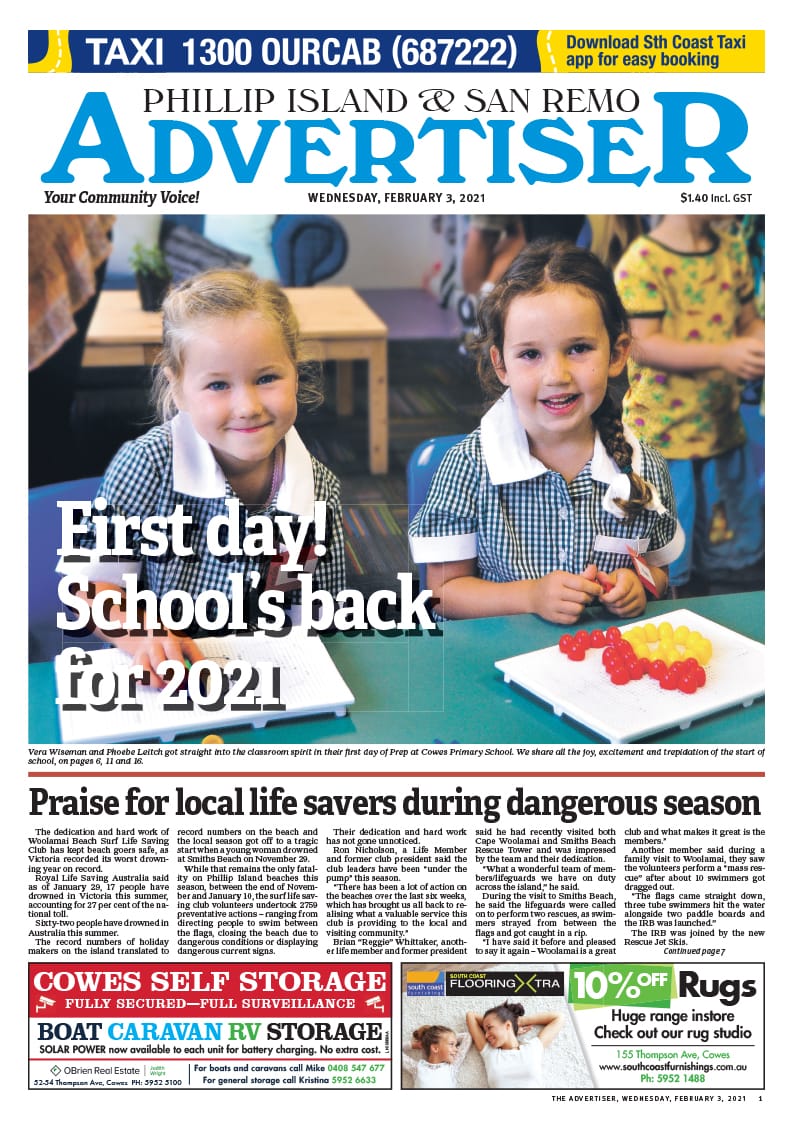 Wednesday, February 3, 2021