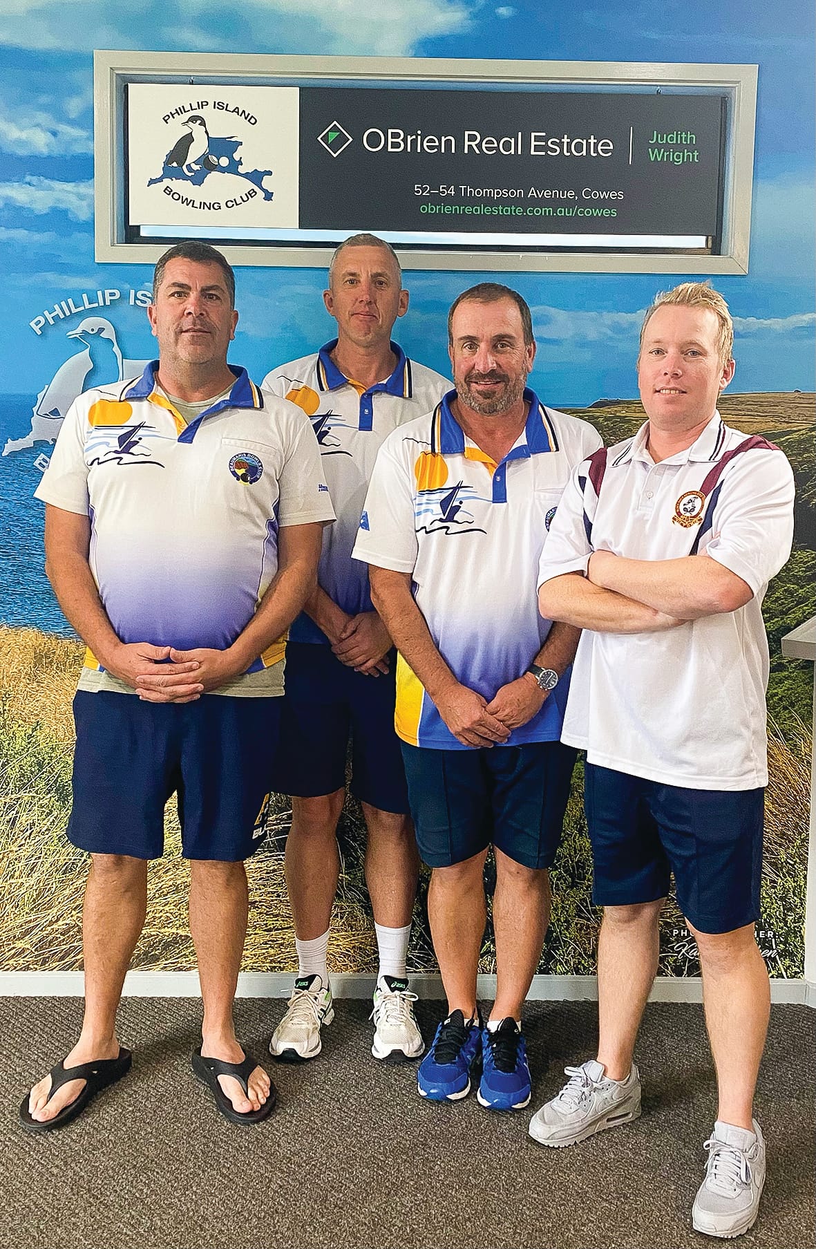 The 4’s results - bowls