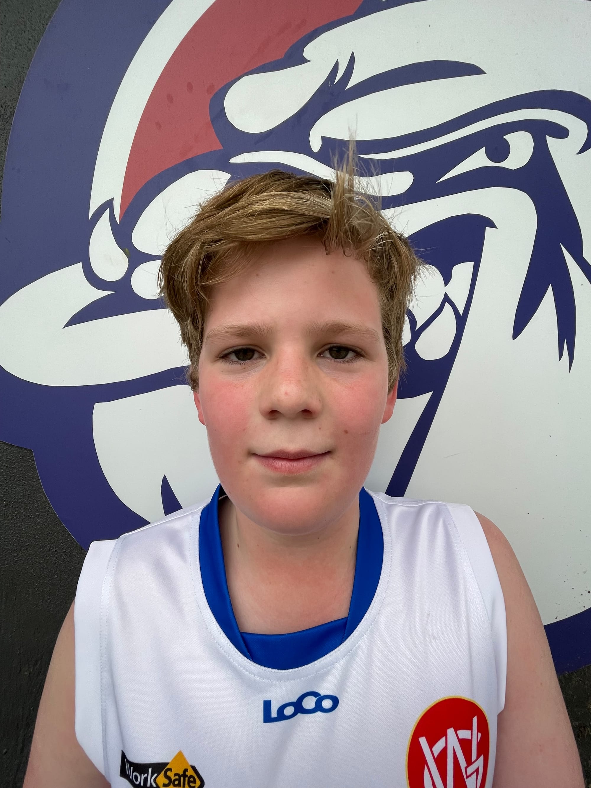 Good luck to U12 Blue Junior footy stars grand final!