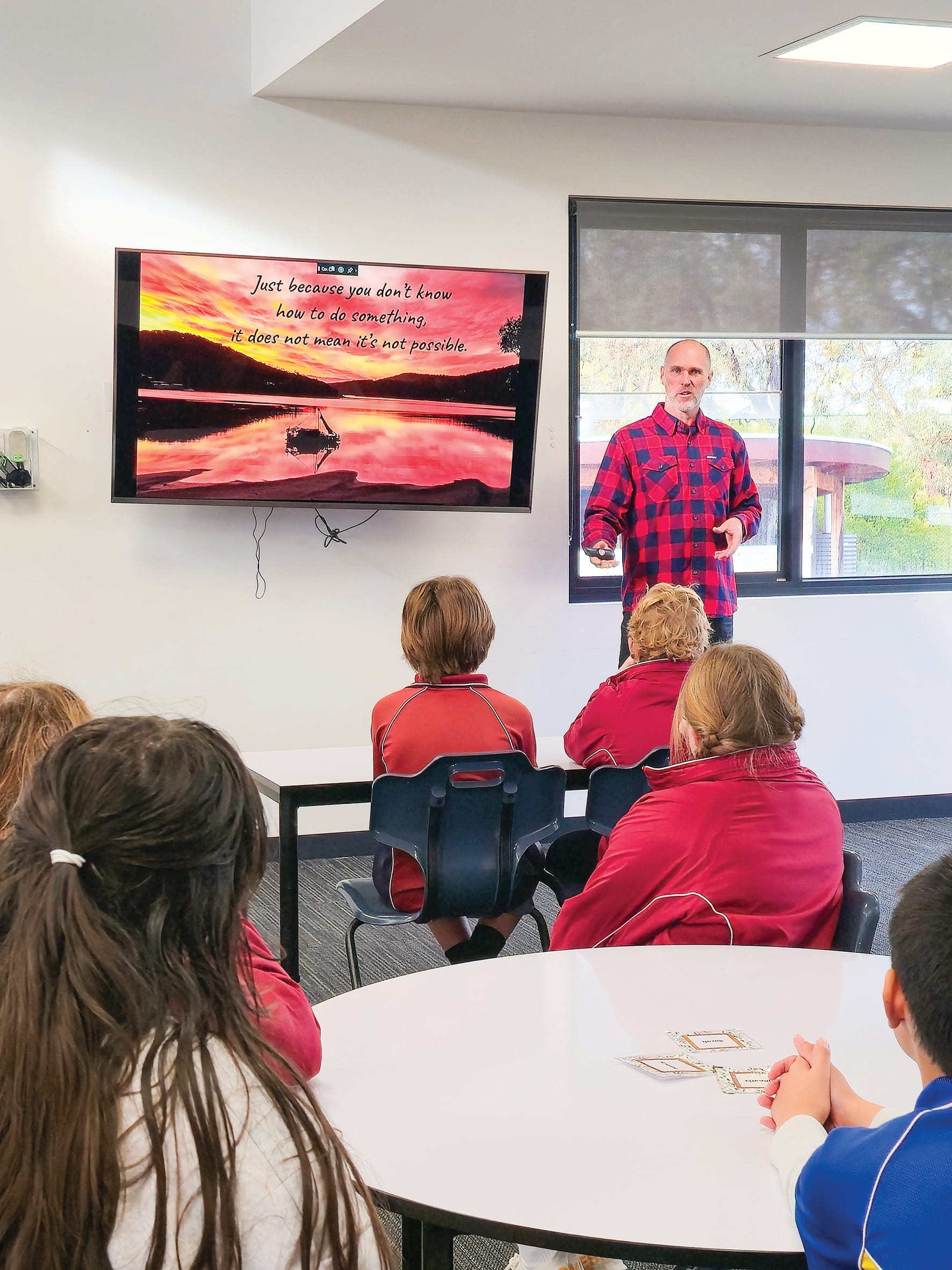 Eco-adventurer visits Star of the Sea