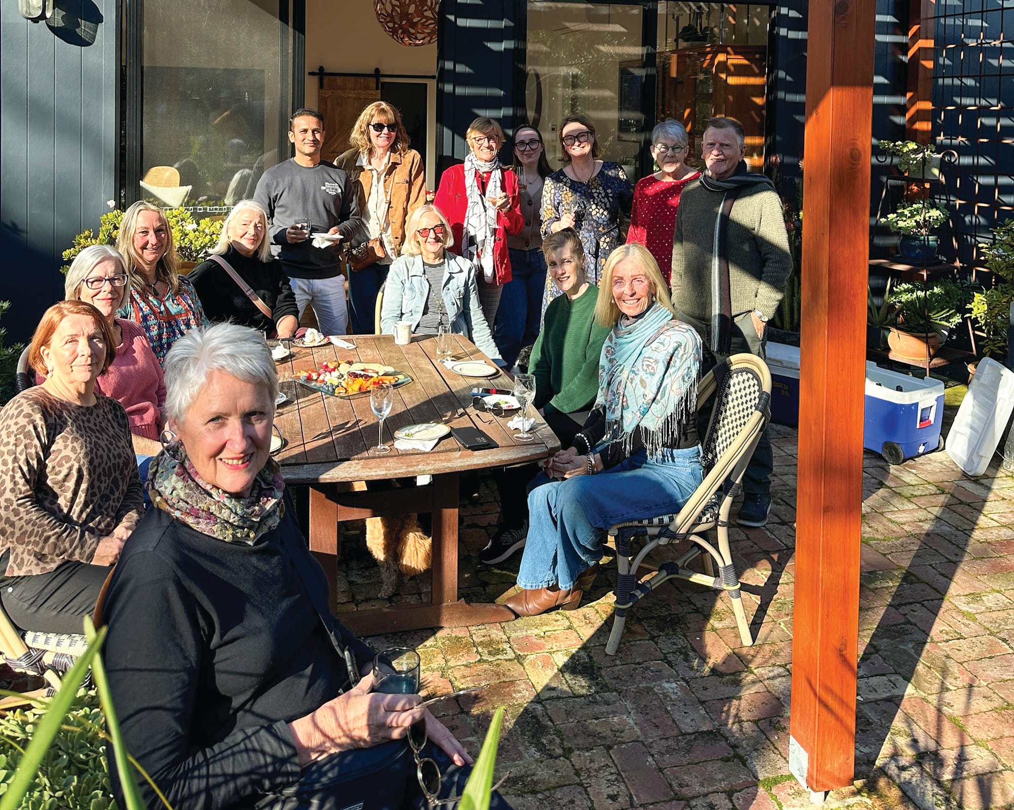 Toasting festival success