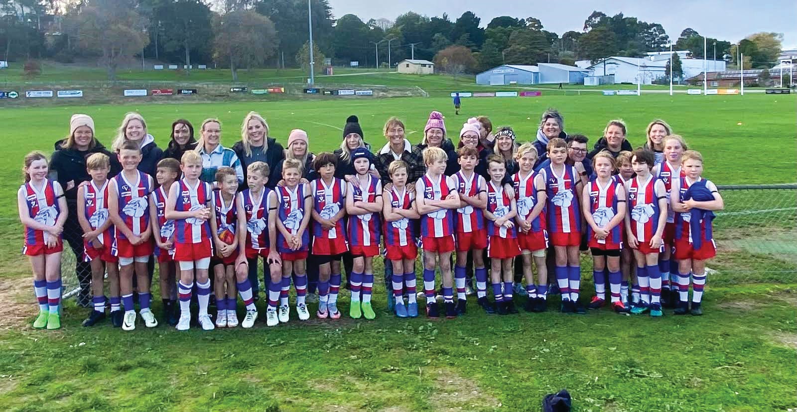 Mother's Day match for island juniors