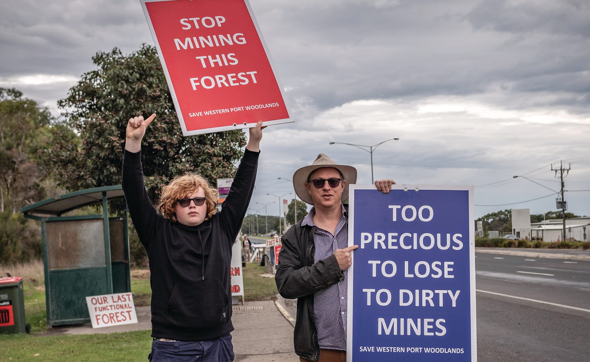 Easter woodland message