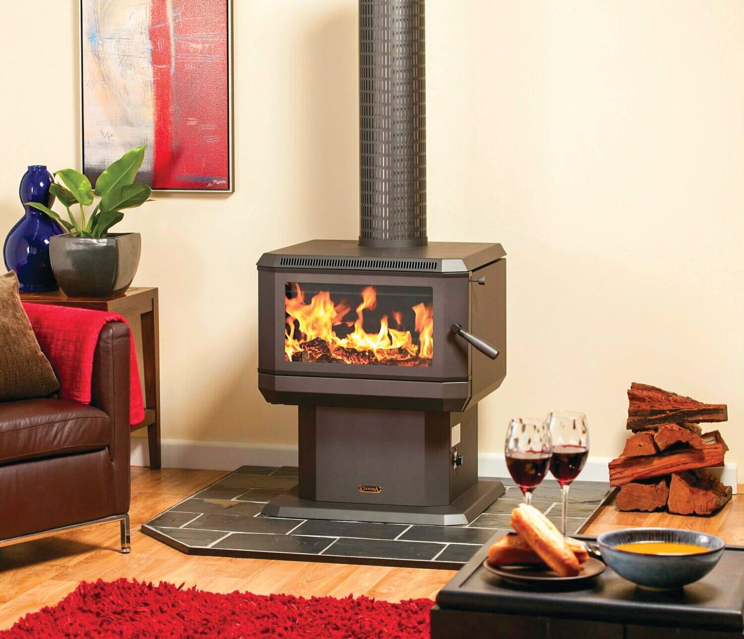 Nice warm toes? Remember where the smoke goes