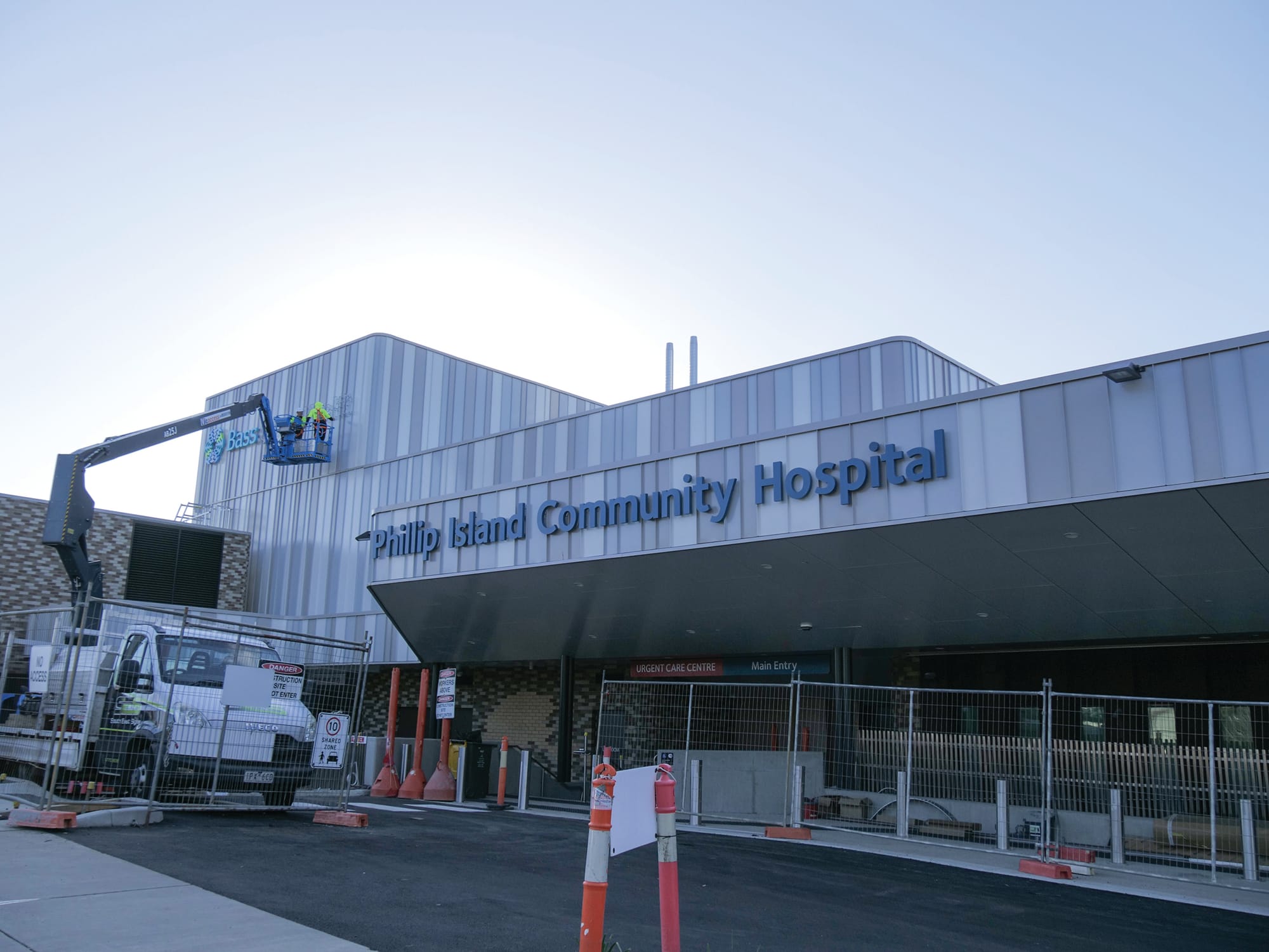 Hospital on the horizon