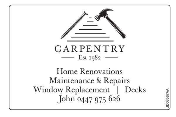 Carpentry - Est 1982 -