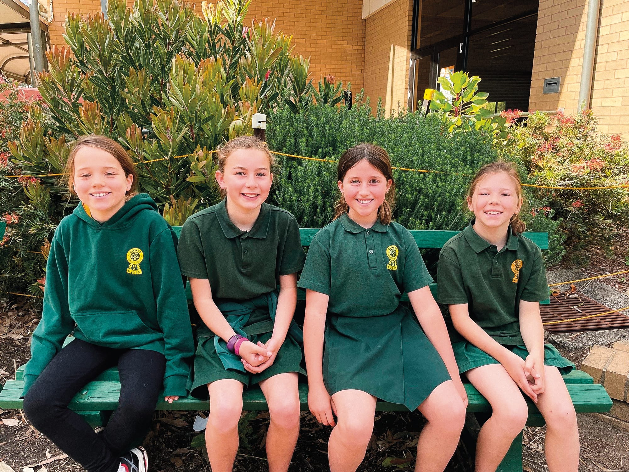 Everyone’s back at Cowes Primary