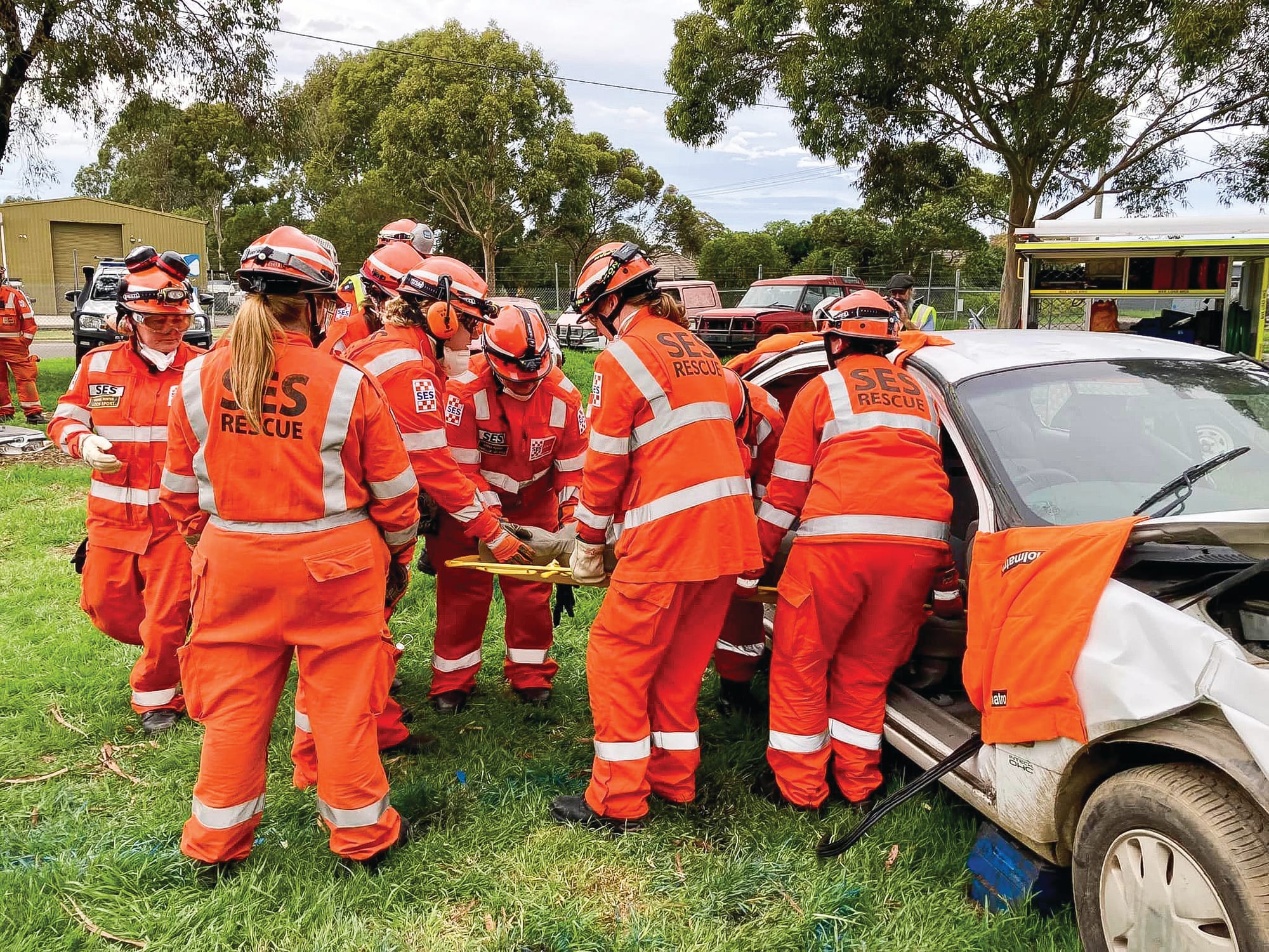 Largest SES Women in rescue event ever
