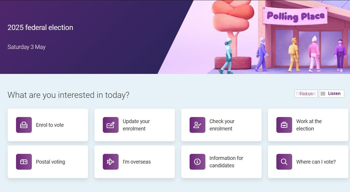 We have a date: May 3