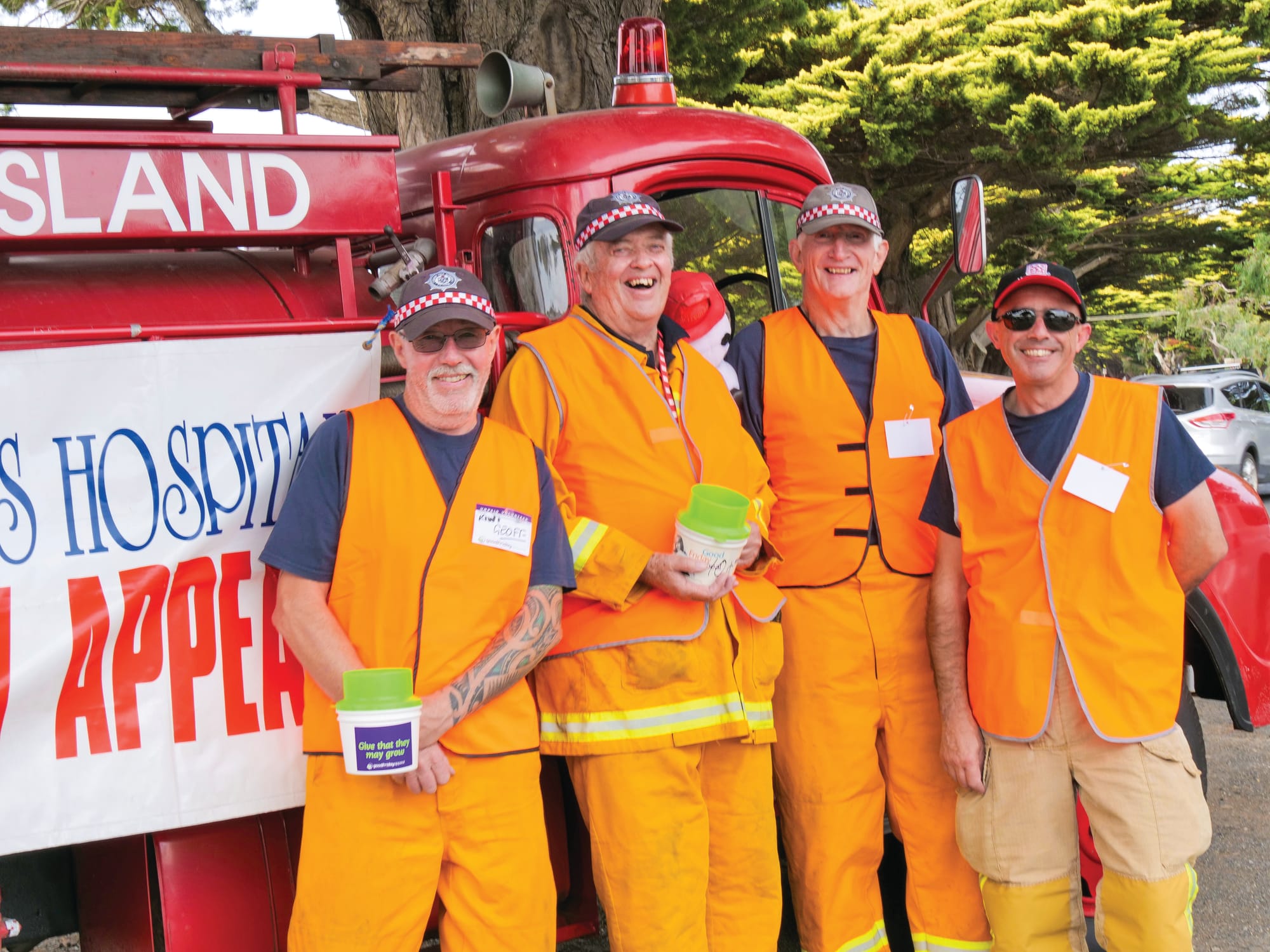 Island Fire Brigade celebrates Volunteer Week