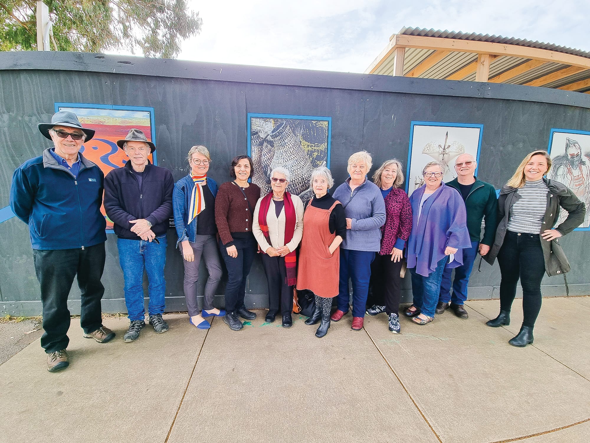 New artists exhibition on board in Cowes