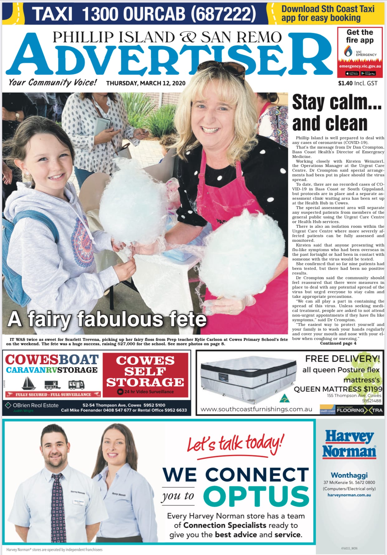 Thursday, March 12, 2020