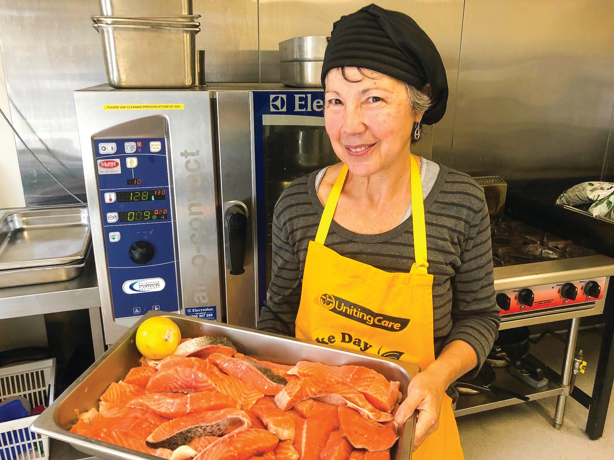 Community meal praised