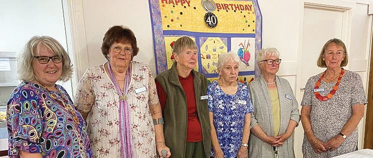Patchworkers celebrate 40-year milestone