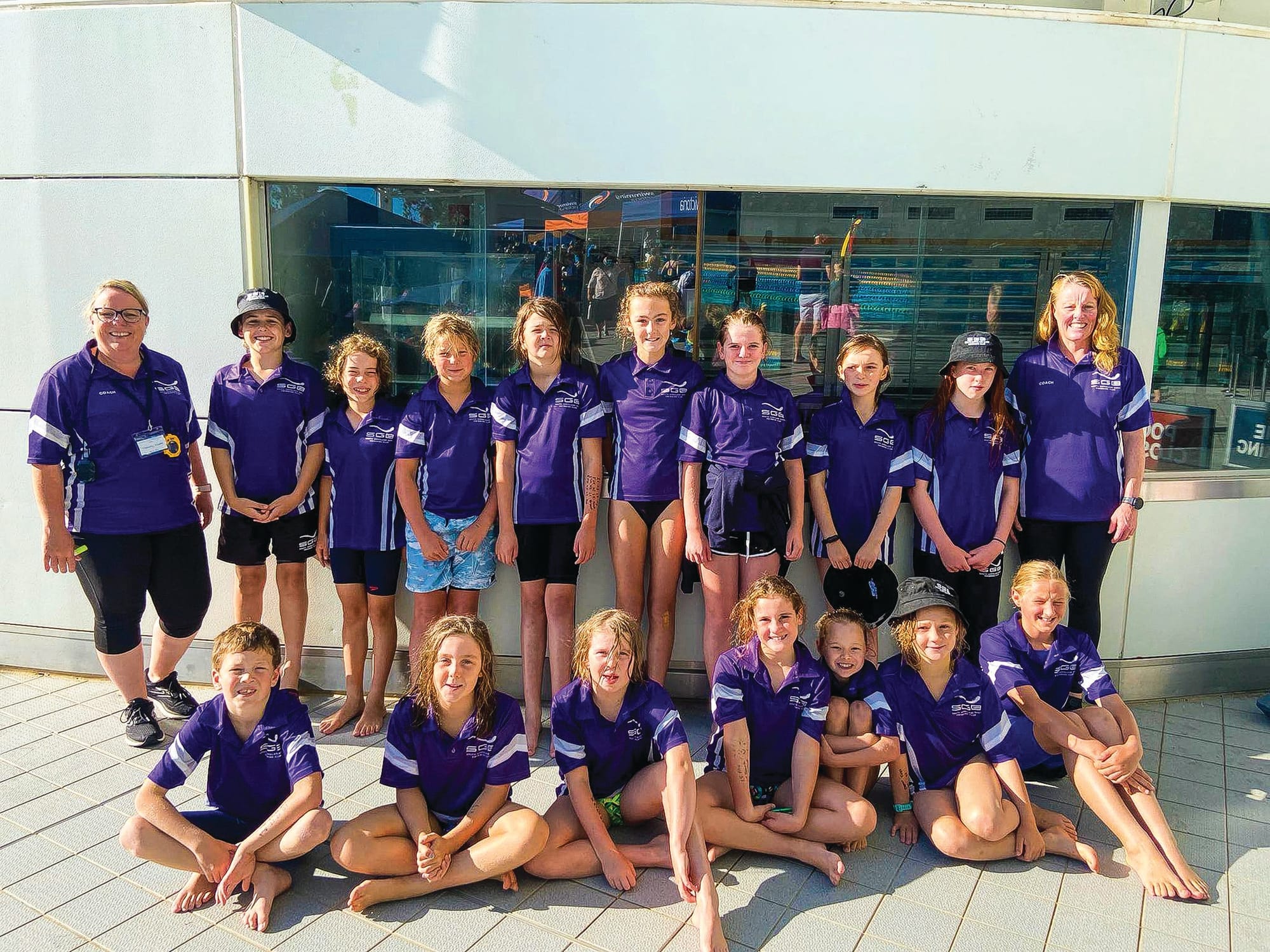 SGB juniors swim on the big stage