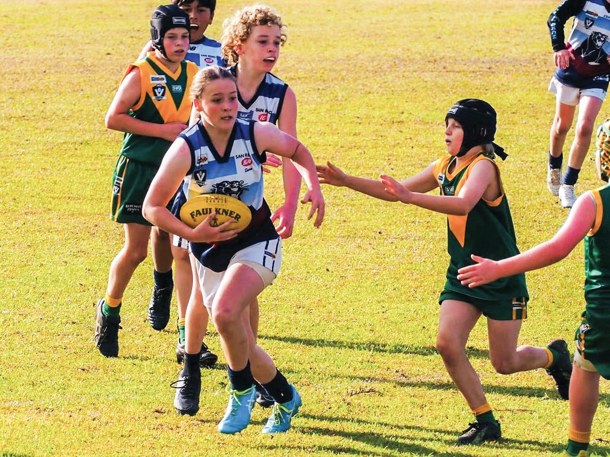 Killy Bass U12s in action