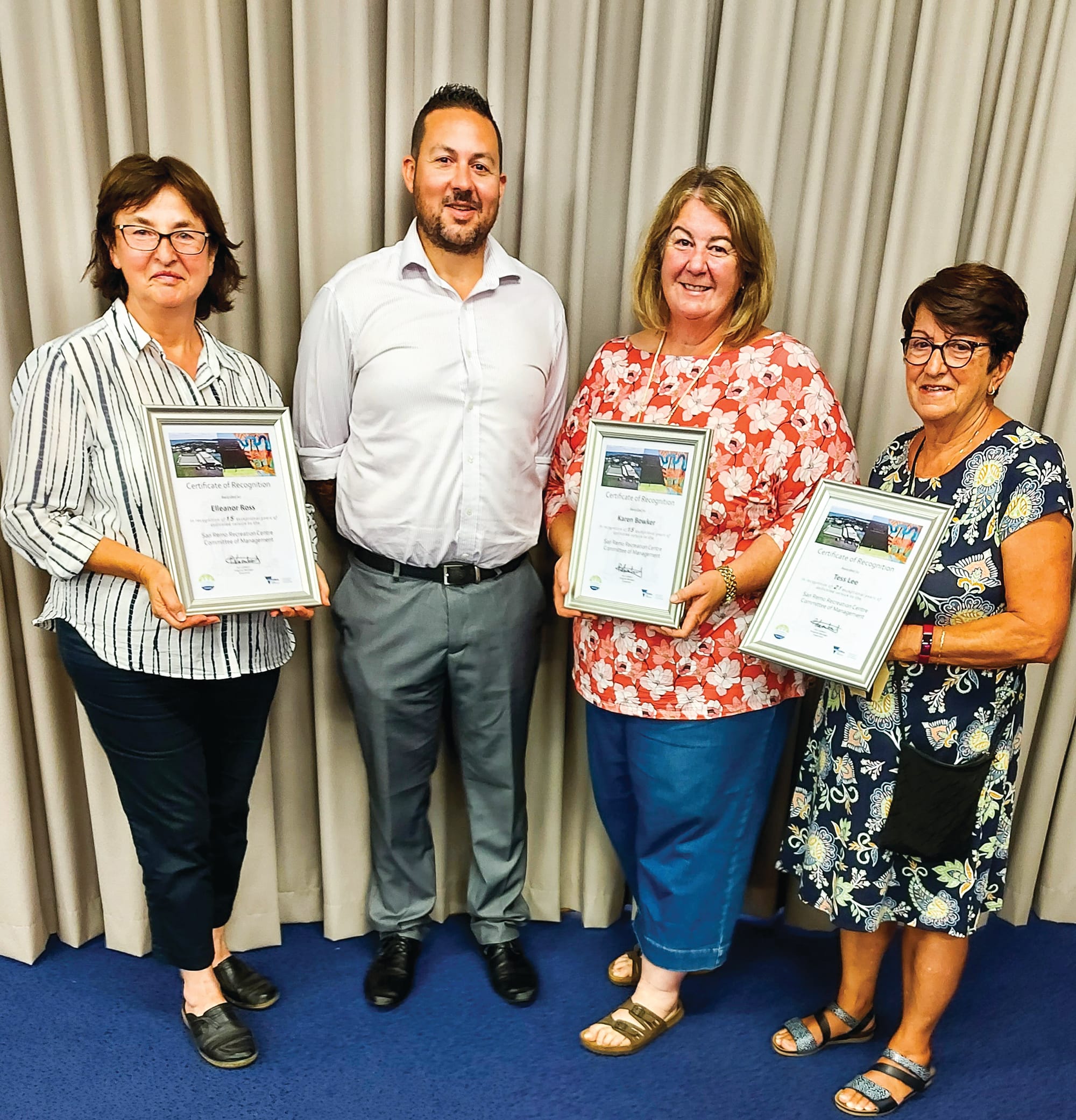 New committee appointed for San Remo Recreation Centre