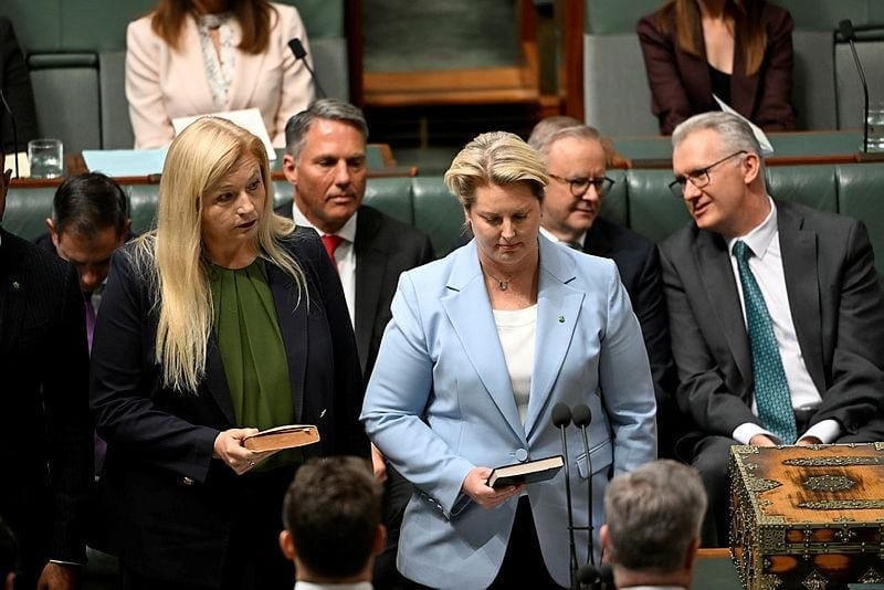 Mary goes to Canberra