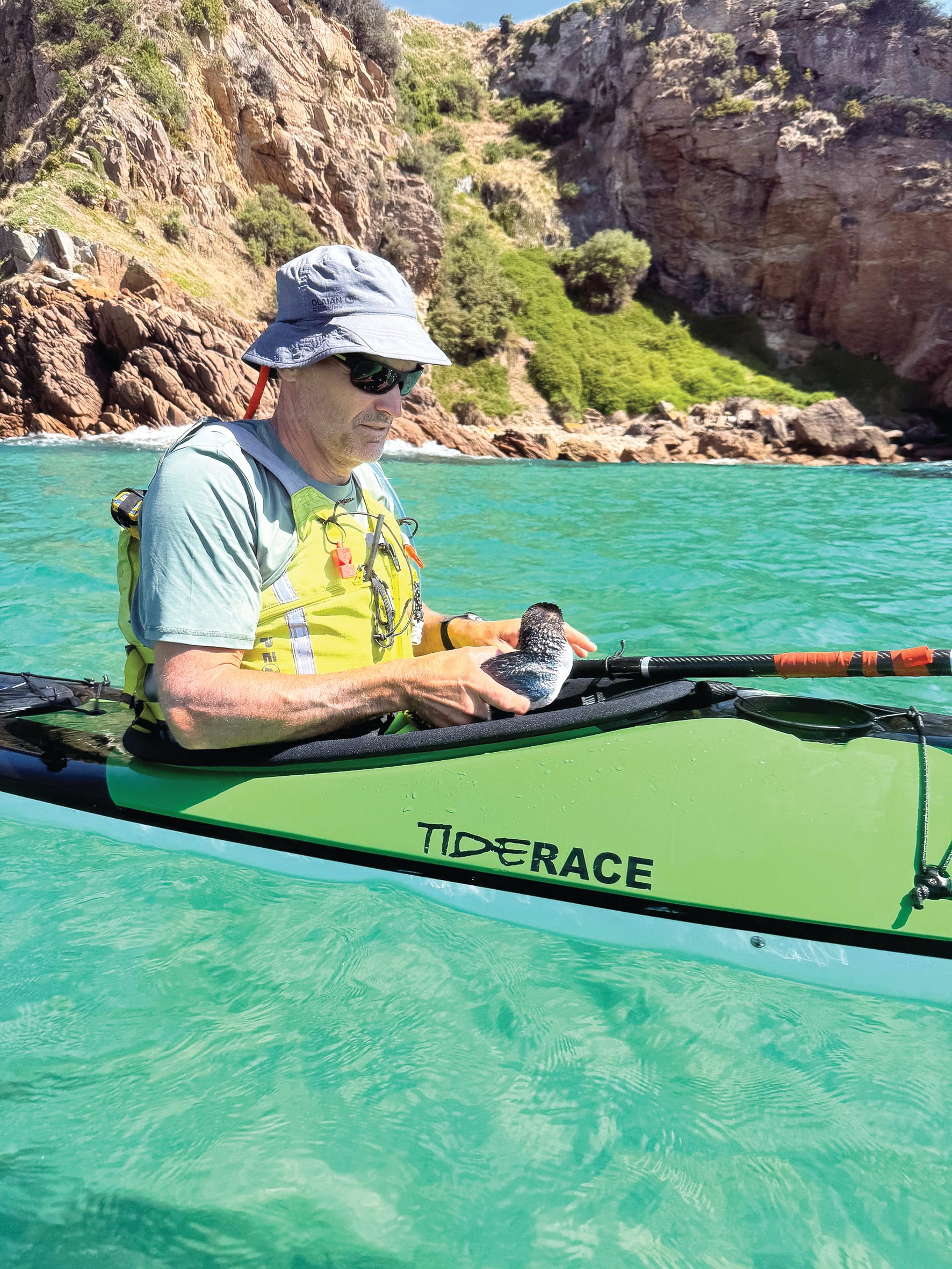 Kayaking trip becomes a rescue mission