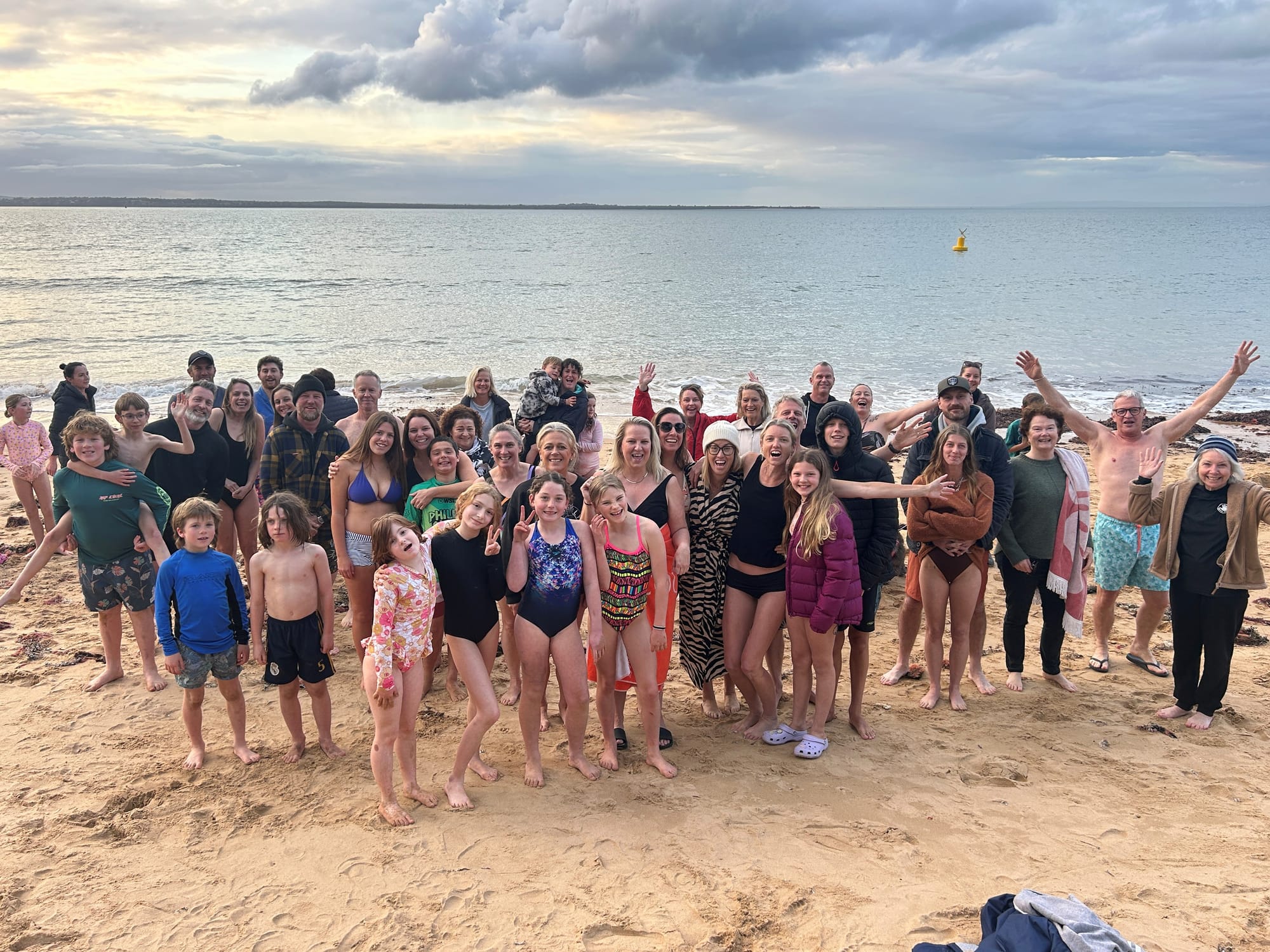 Polar Bear plunge for spring start