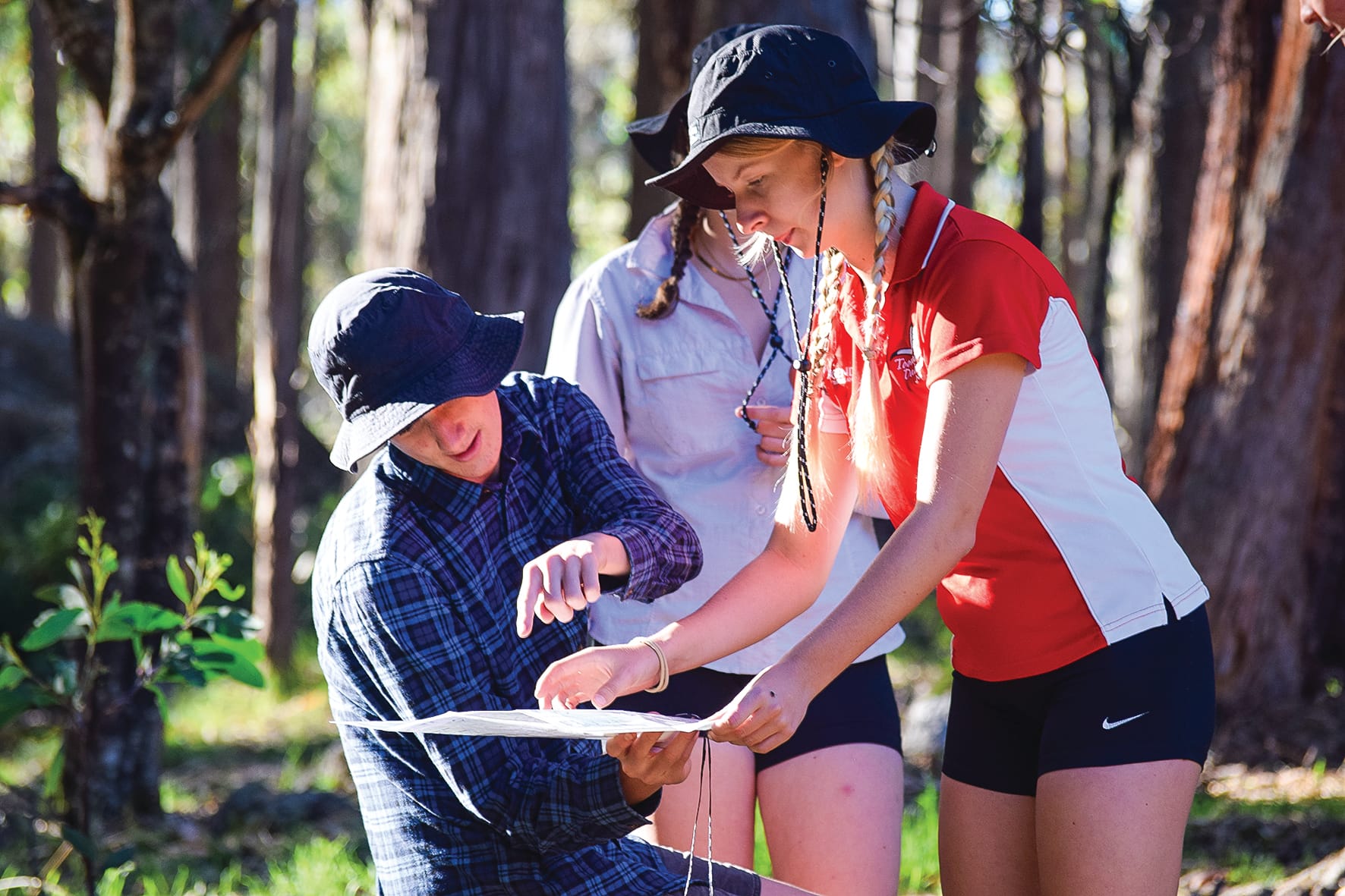 College goes camping