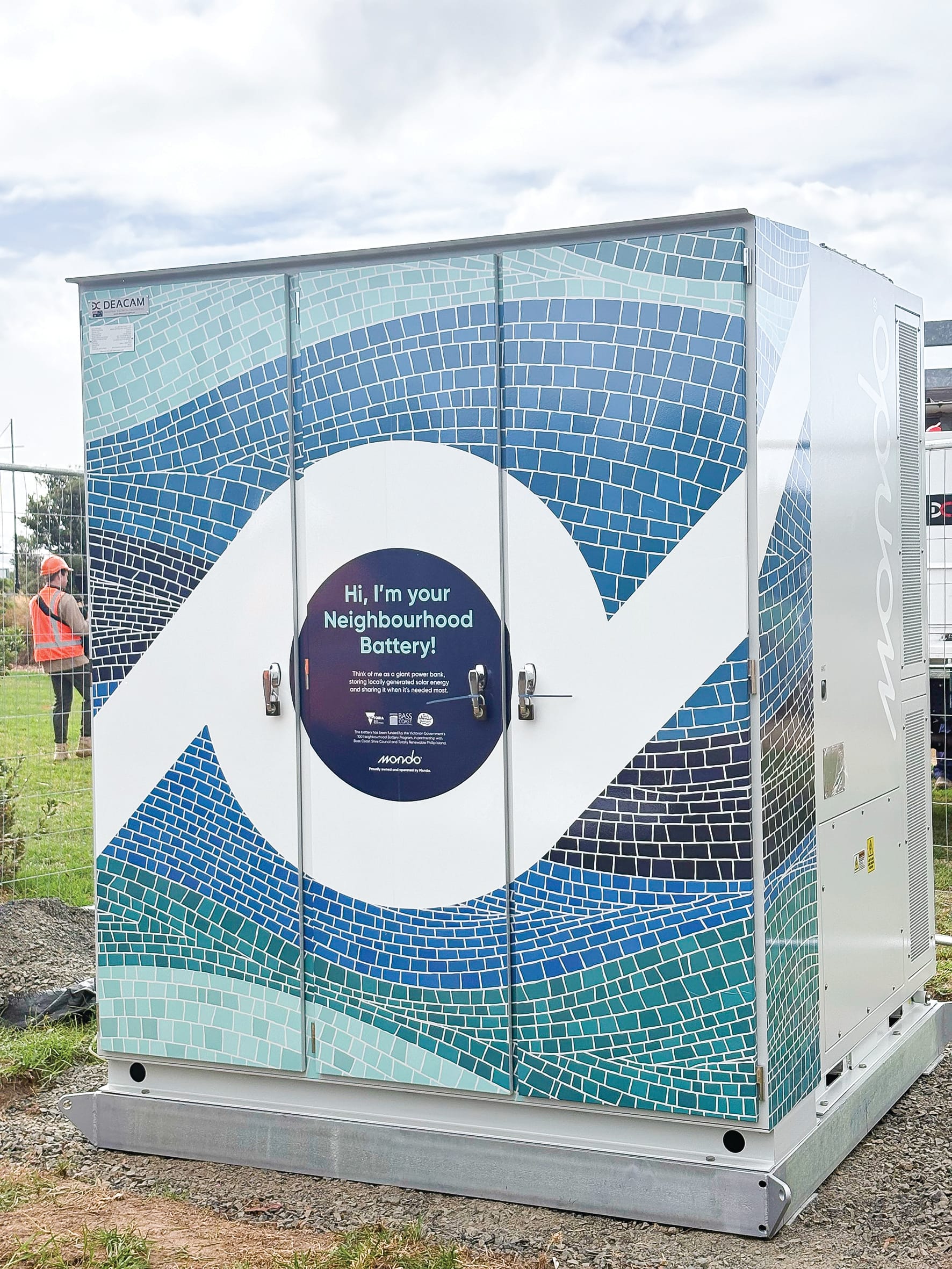 Island at forefront of Victoria's battery boom