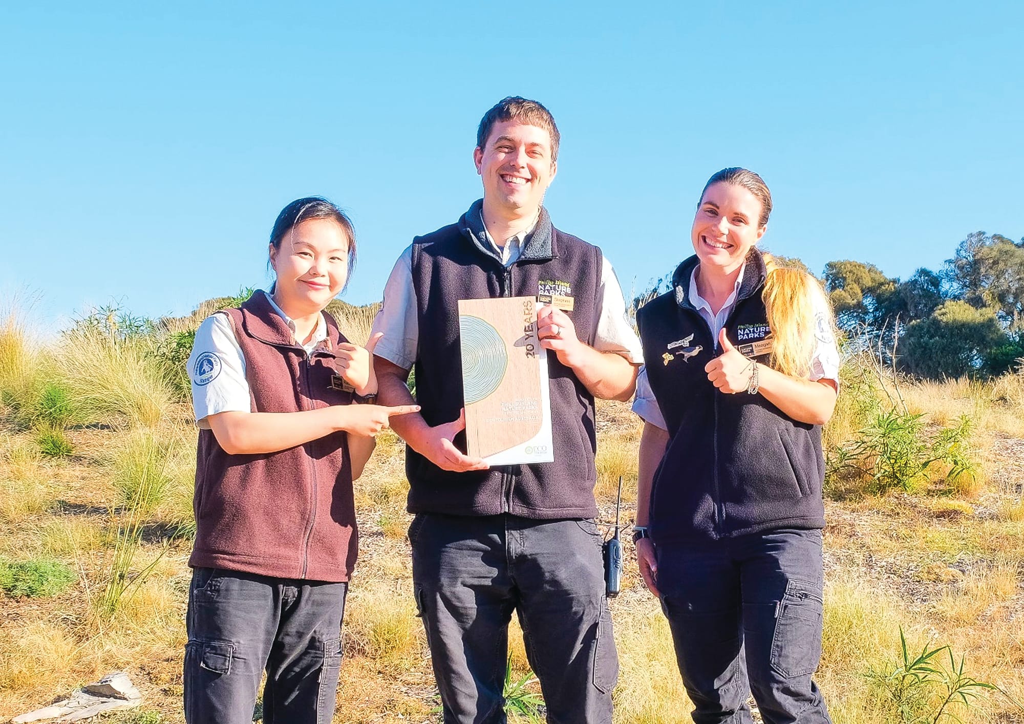 Nature Parks honoured for 20 years eco-certified