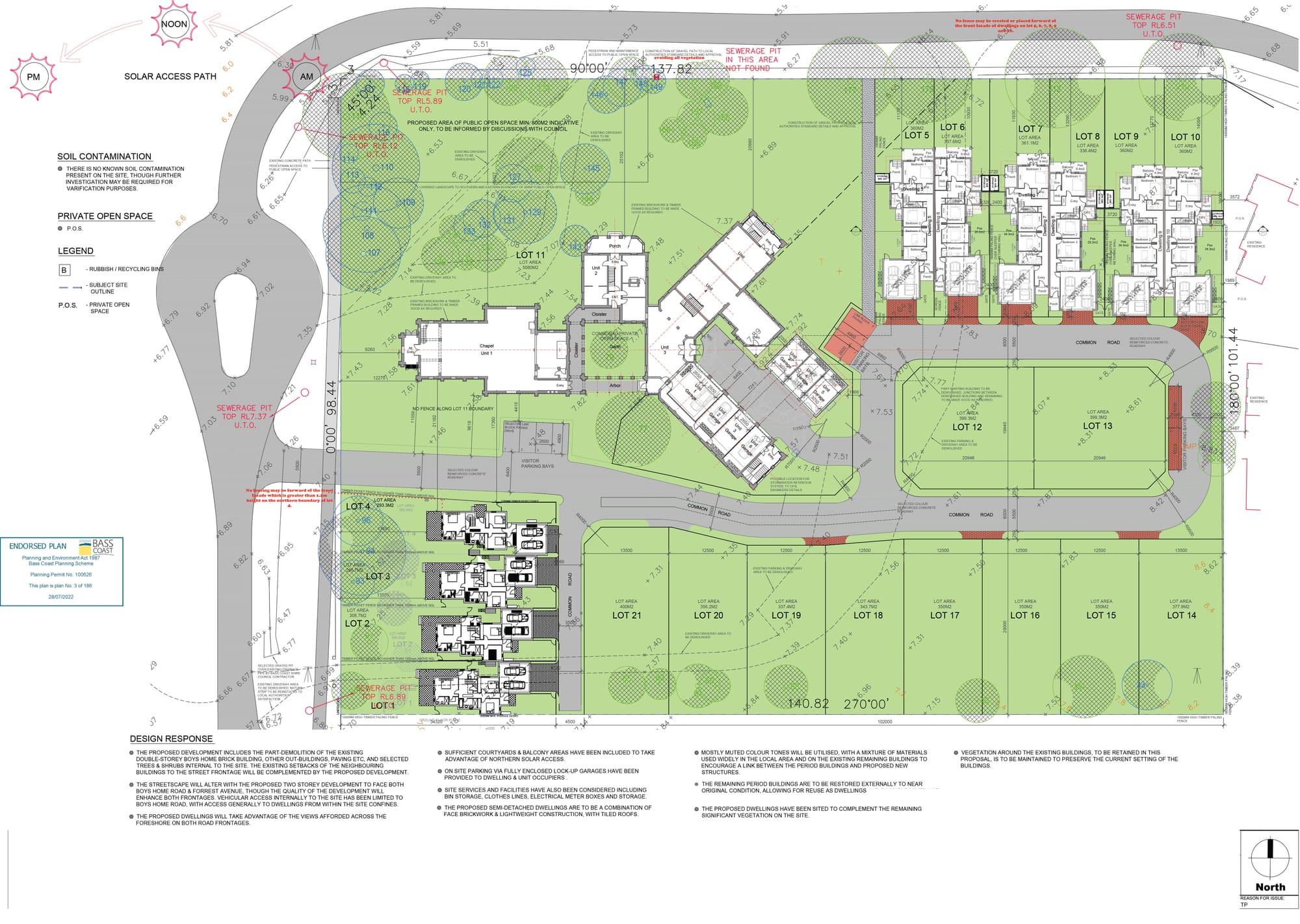 Boys home's planning history: a snapshot