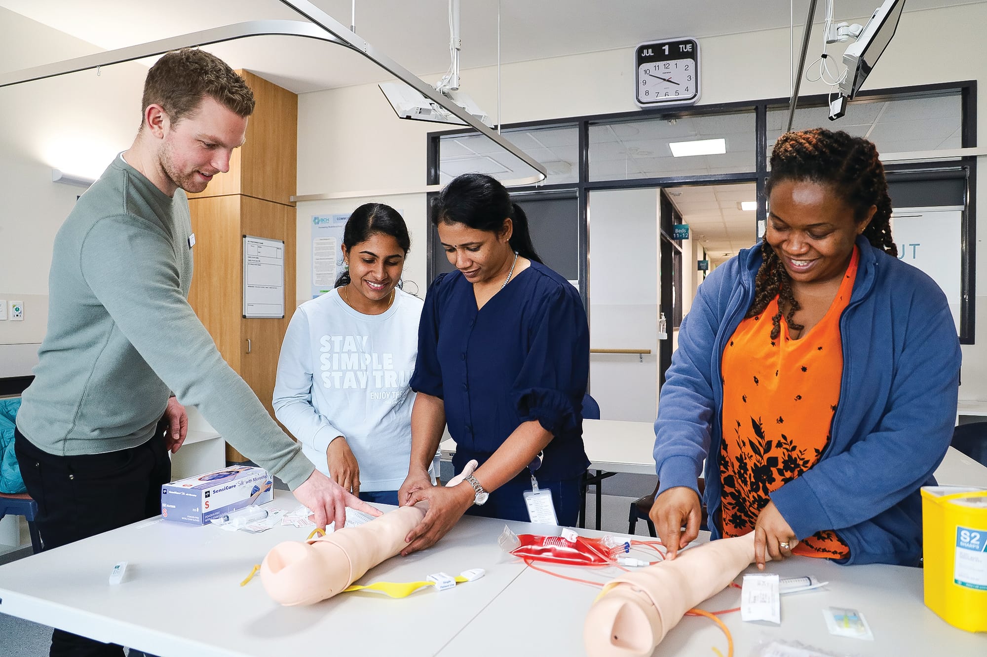 International recruits join BCH's nursing team