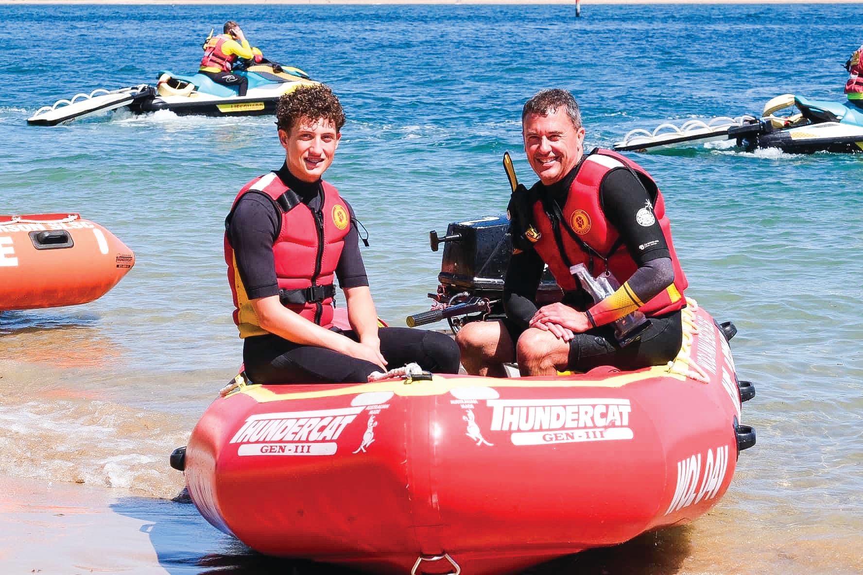 Dynamic duo: over 280 patrol hours for father son team