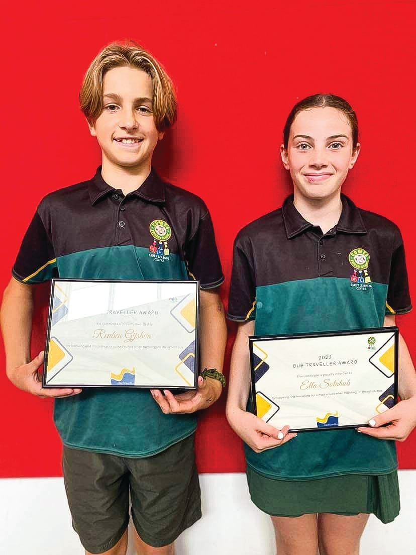 Awards and celebrations at Cowes Primary